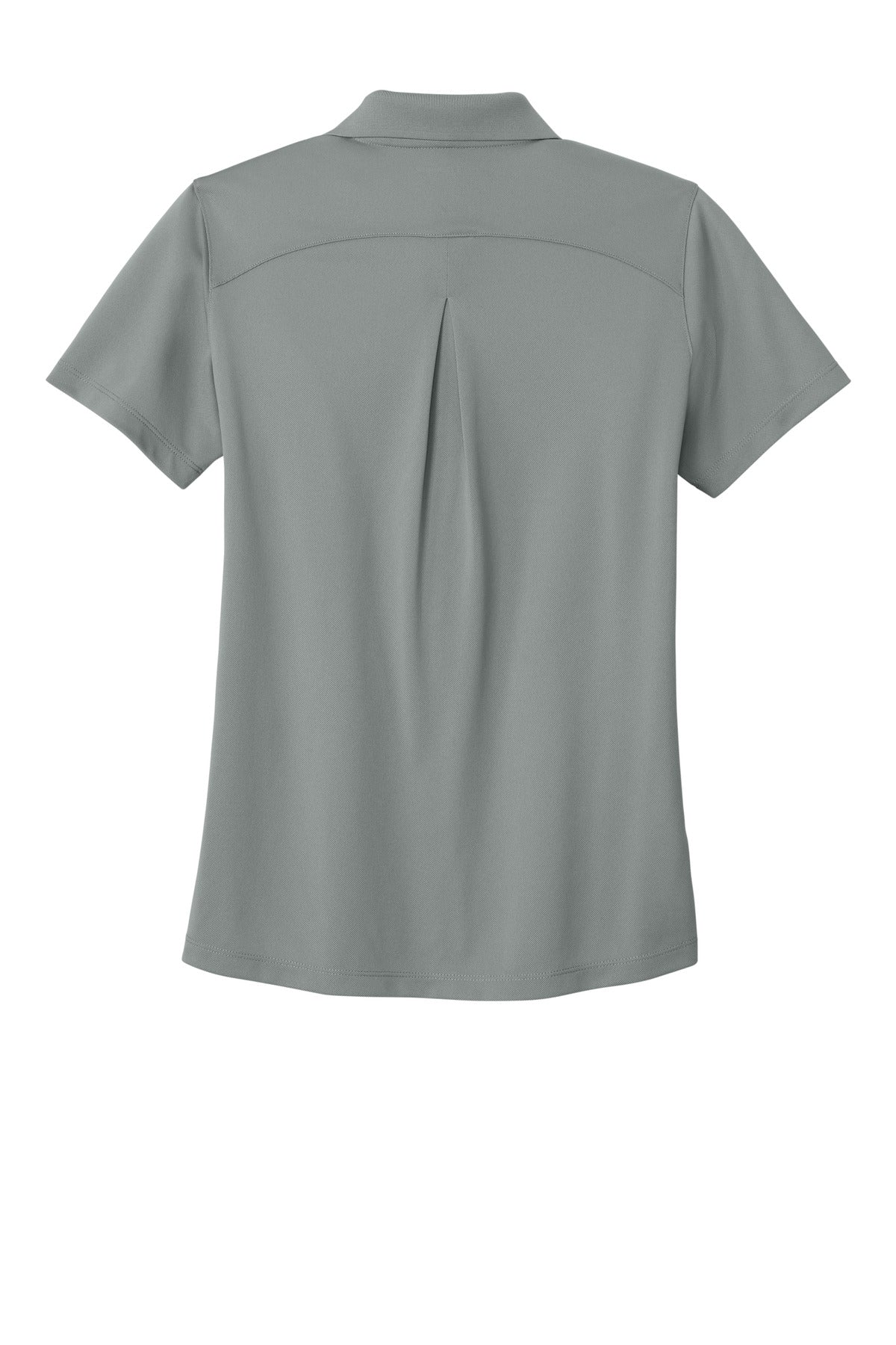 Rear View of GustyGrey Port Authority Women's Wearever Performance Pique Polo LK240