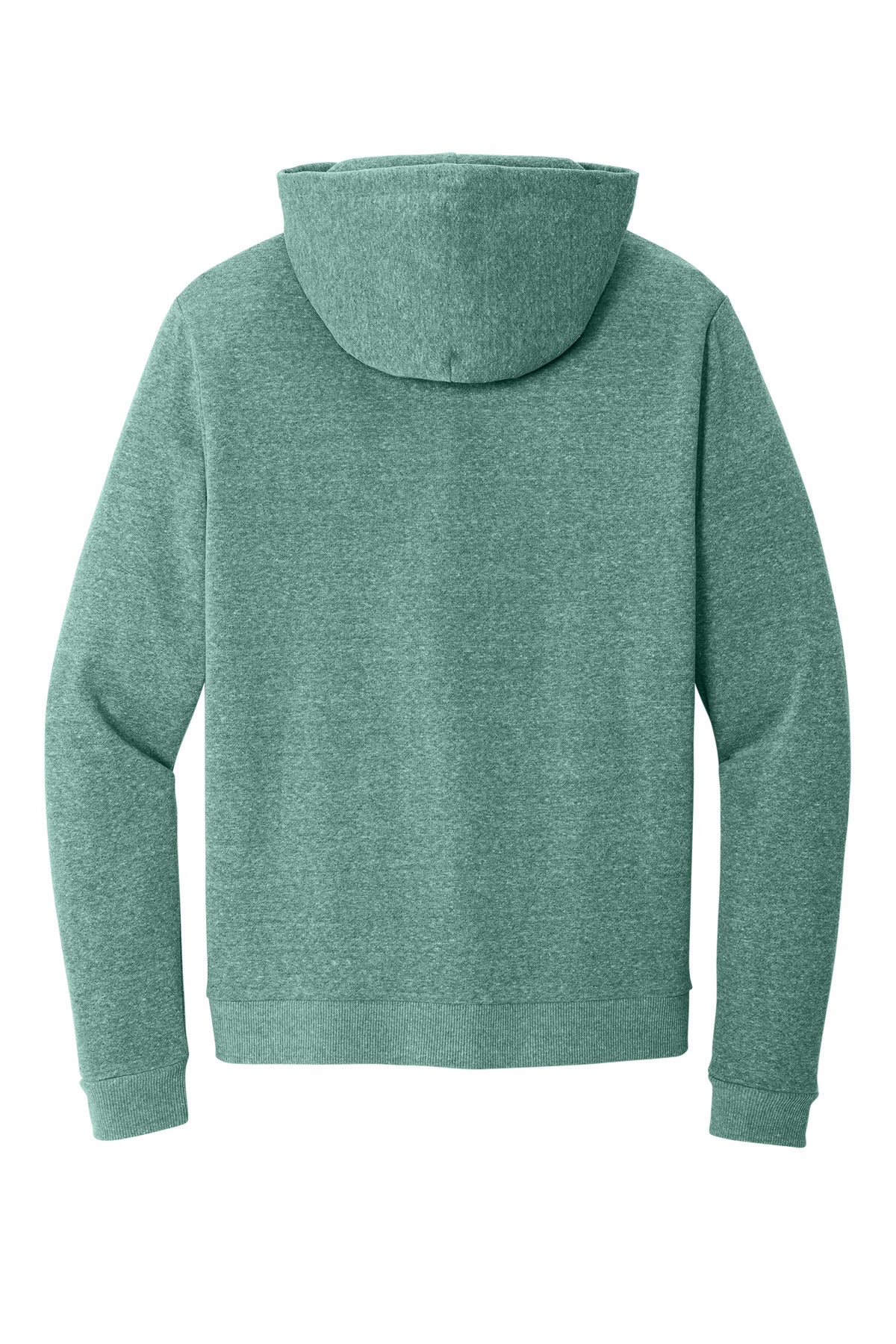 Rear View of HdEuclpsBl District Perfect Tri Fleece Pullover Hoodie DT1300