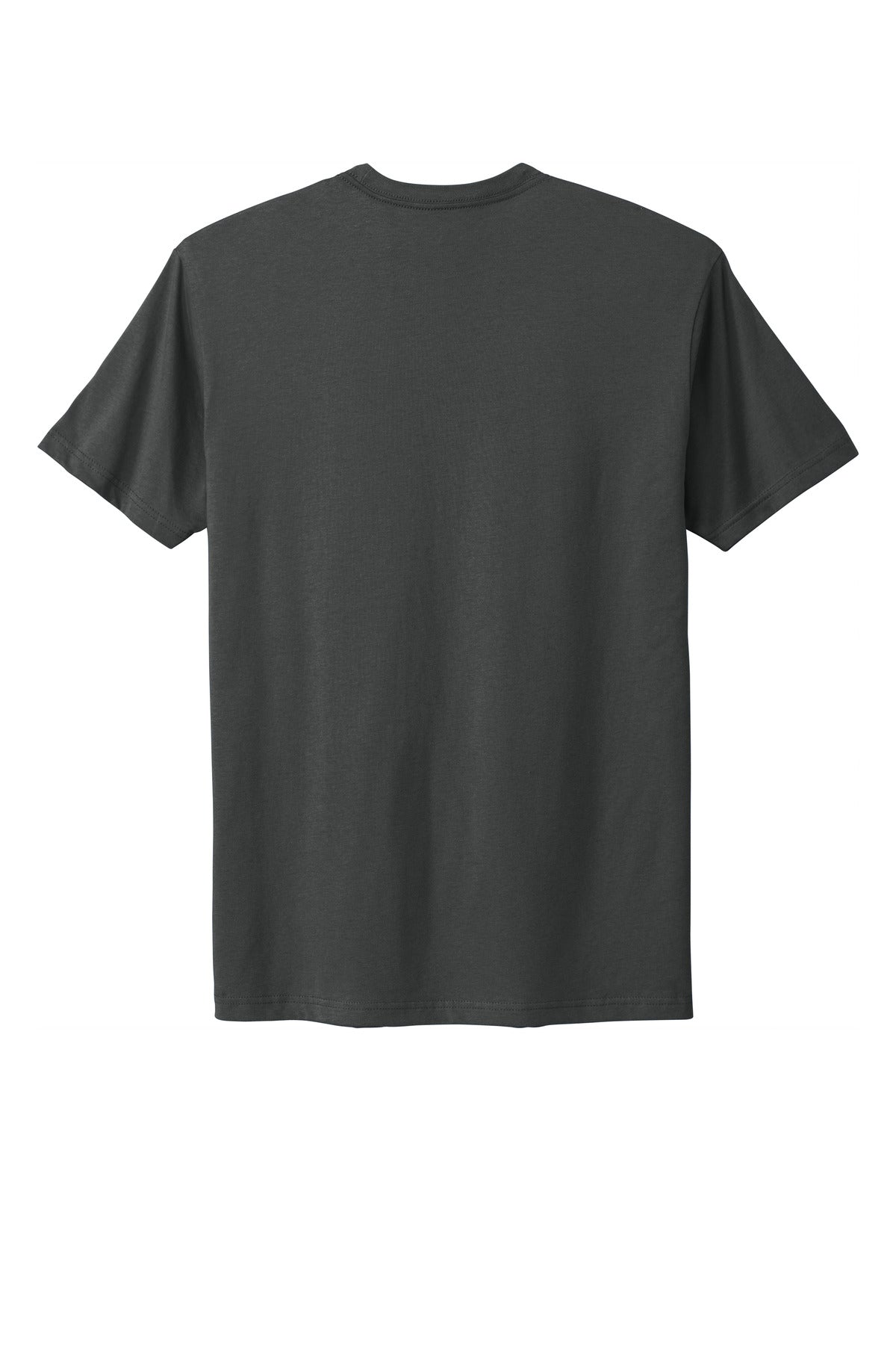 Rear View of HeavyMetal Next Level Apparel Adult Cotton Tee. NL3600