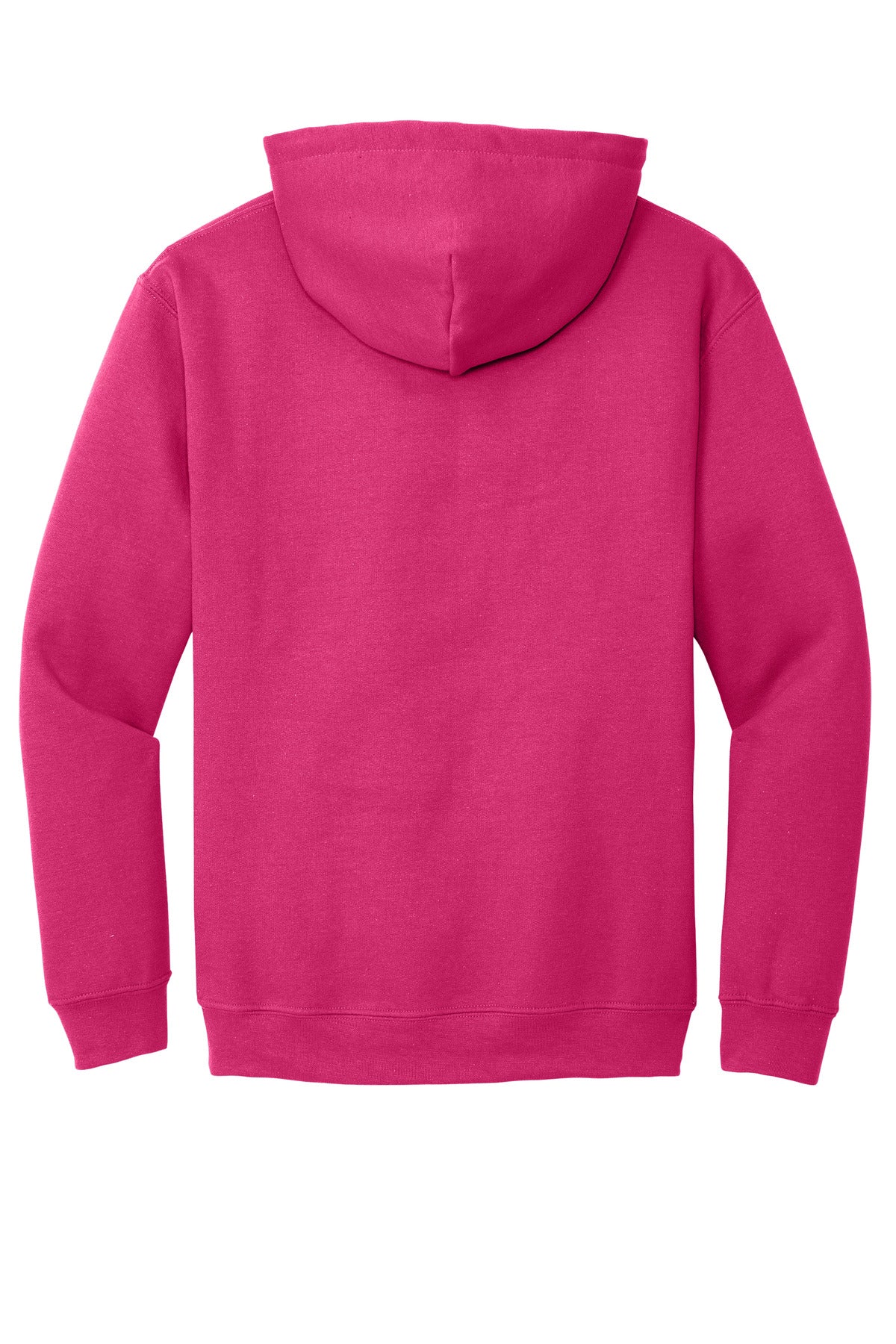 Rear View of Heliconia Gildan - Heavy Blend Hooded Sweatshirt. 18500