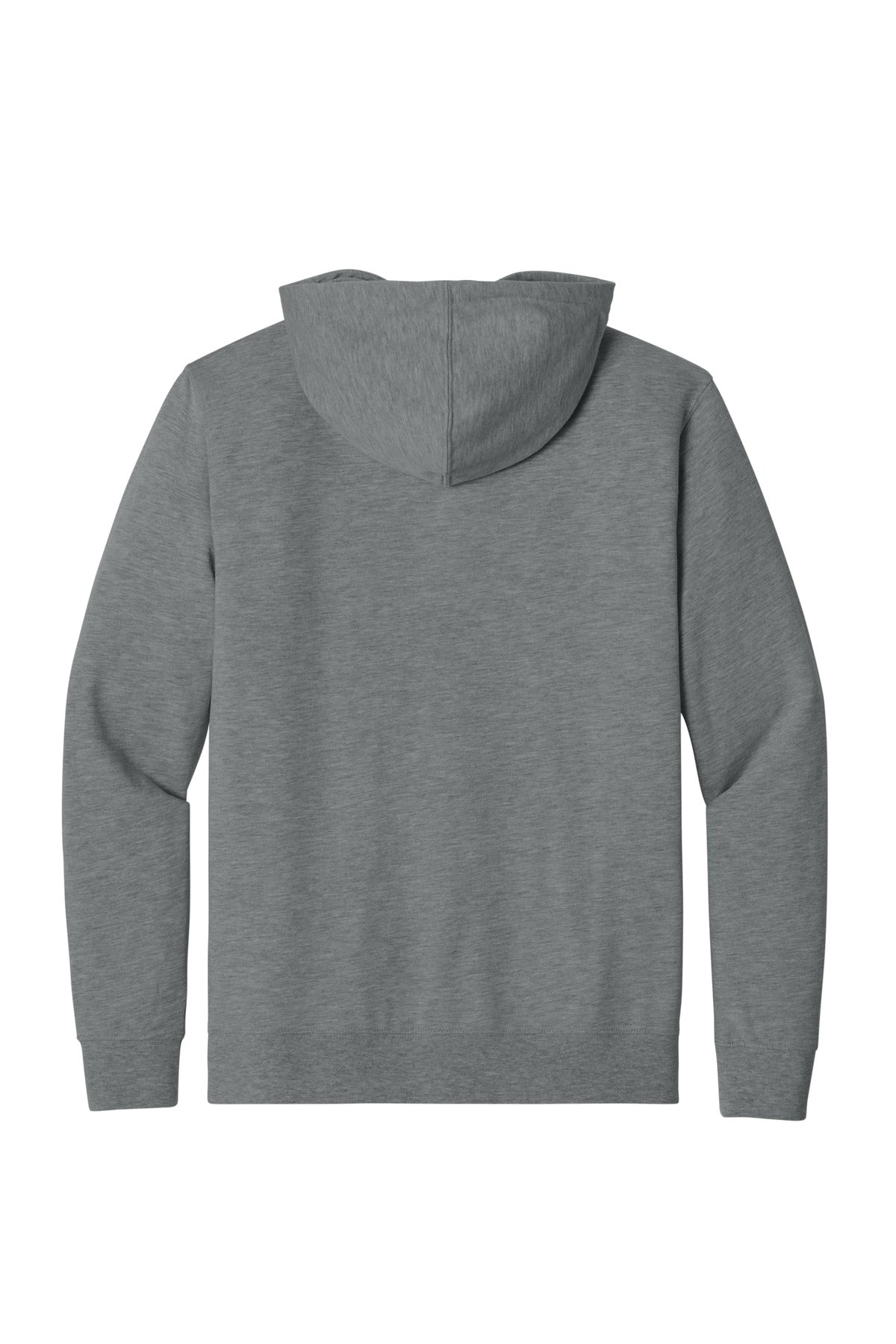 Rear View of HGray/HGra Next Level Apparel Laguna Hoodie NL9301