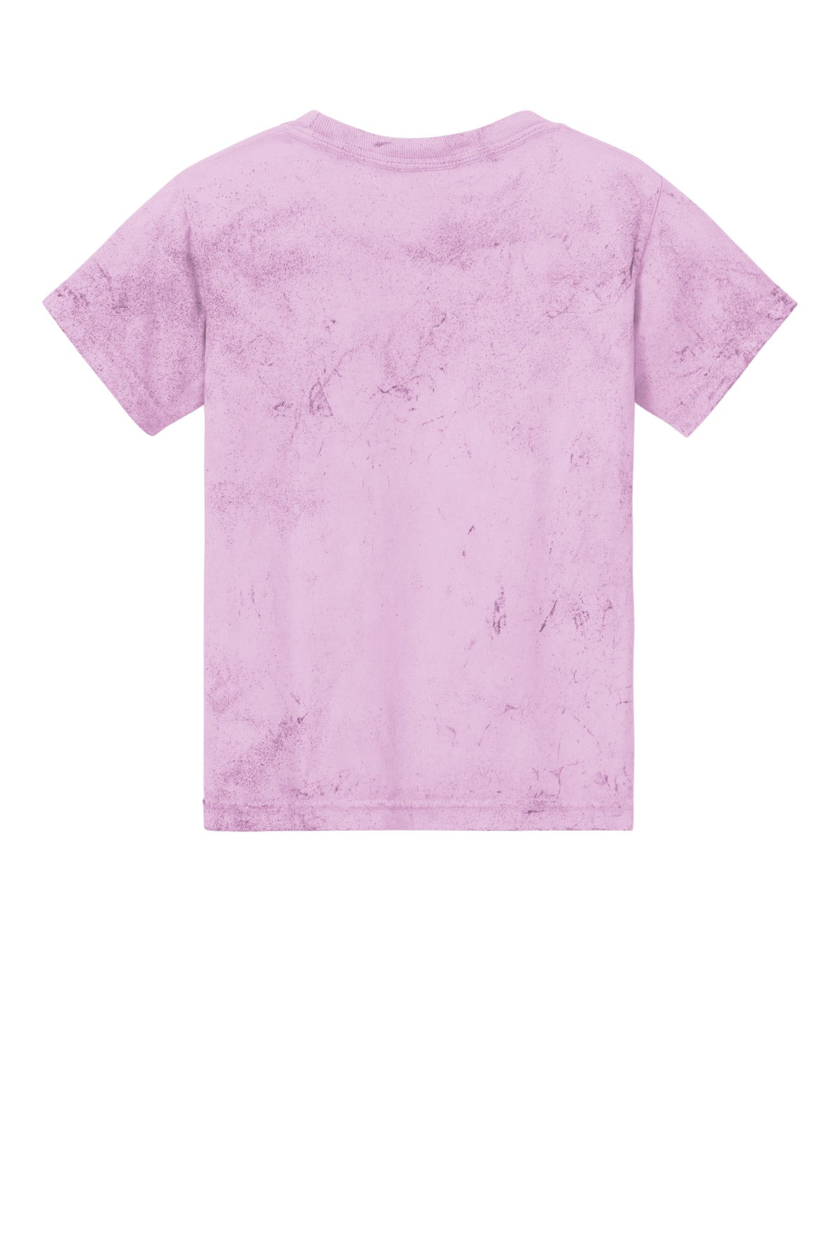 Rear View of Hibiscus Comfort Colors Youth Heavyweight Color Blast Tee 1745Y