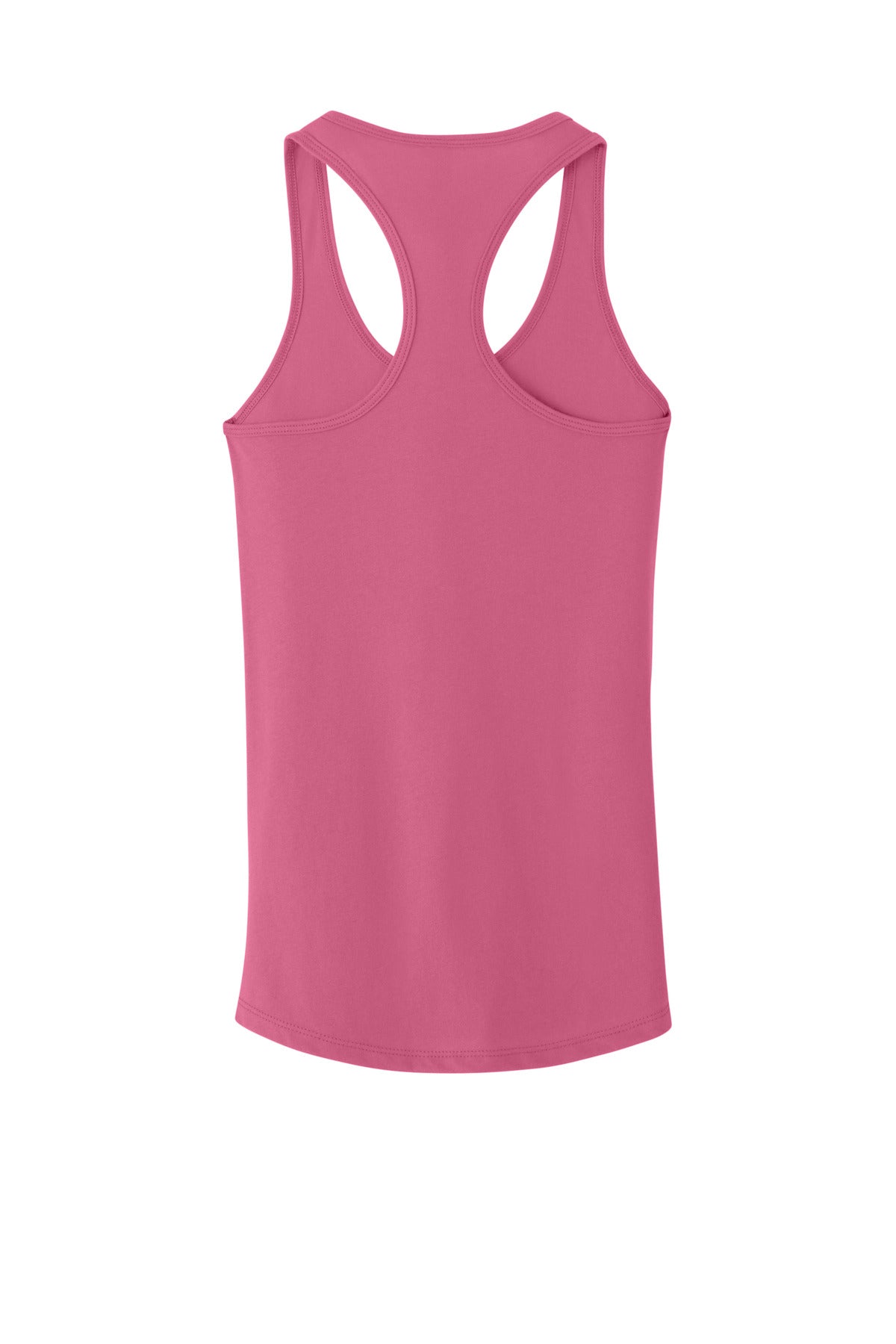 Rear View of HotPink Next Level Apparel Women's Ideal Racerback Tank NL1533