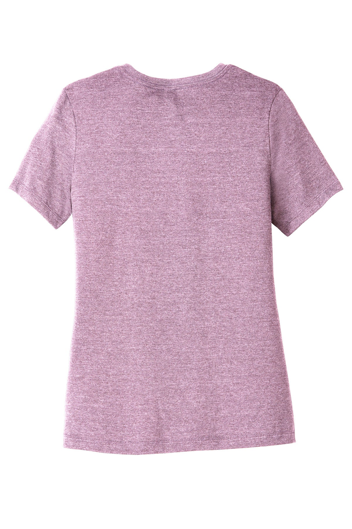 Rear View of HPsmLilac BELLA+CANVAS Women's Relaxed CVC Tee BC6400CVC