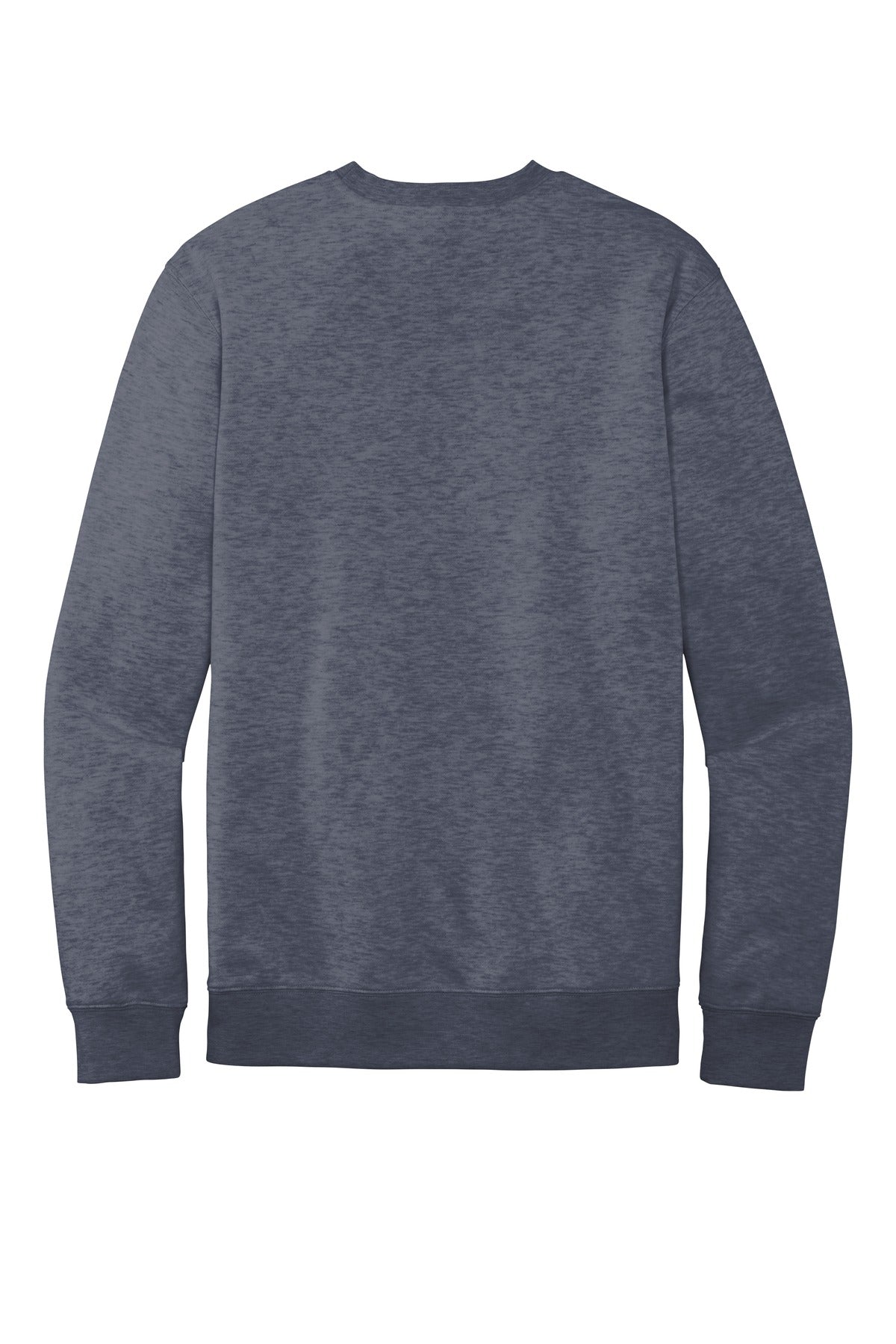 Rear View of Ht Navy District V.I.T. Fleece Crew DT6104