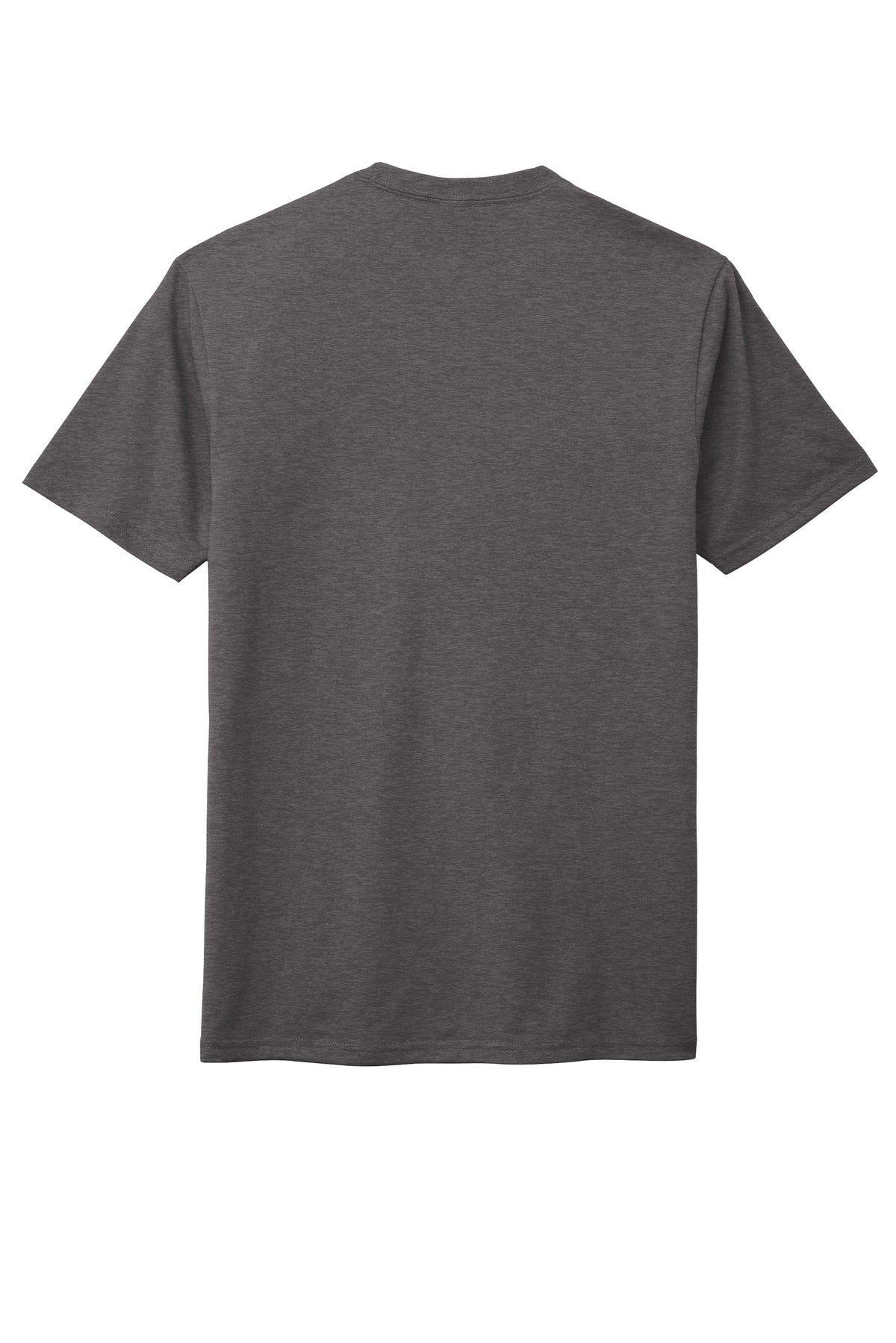 Rear View of HtCharcoal District Perfect Tri DTG Tee DM130DTG