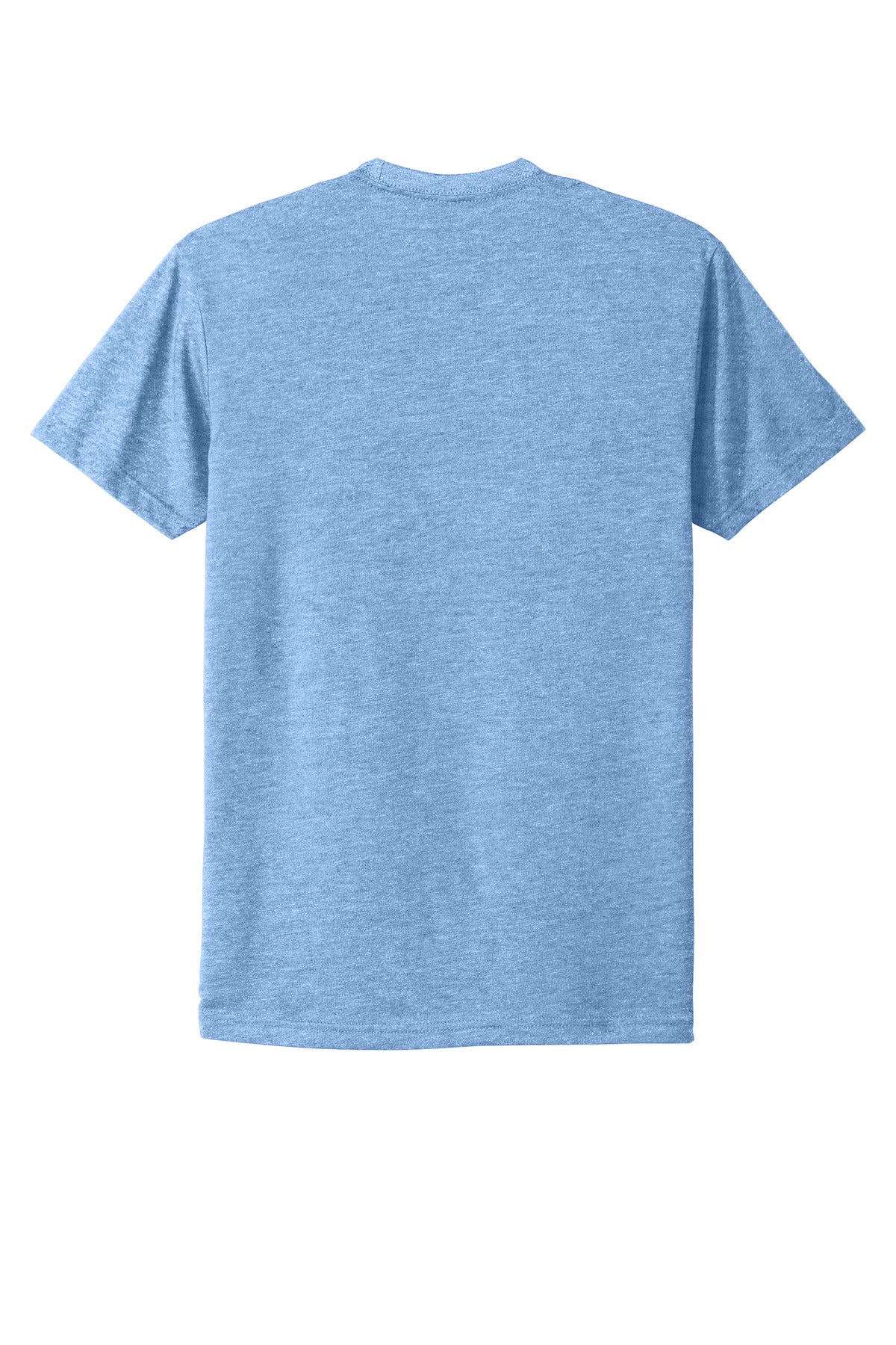 Rear View of HtClmbBl Next Level Apparel Adult CVC Tee. NL6210