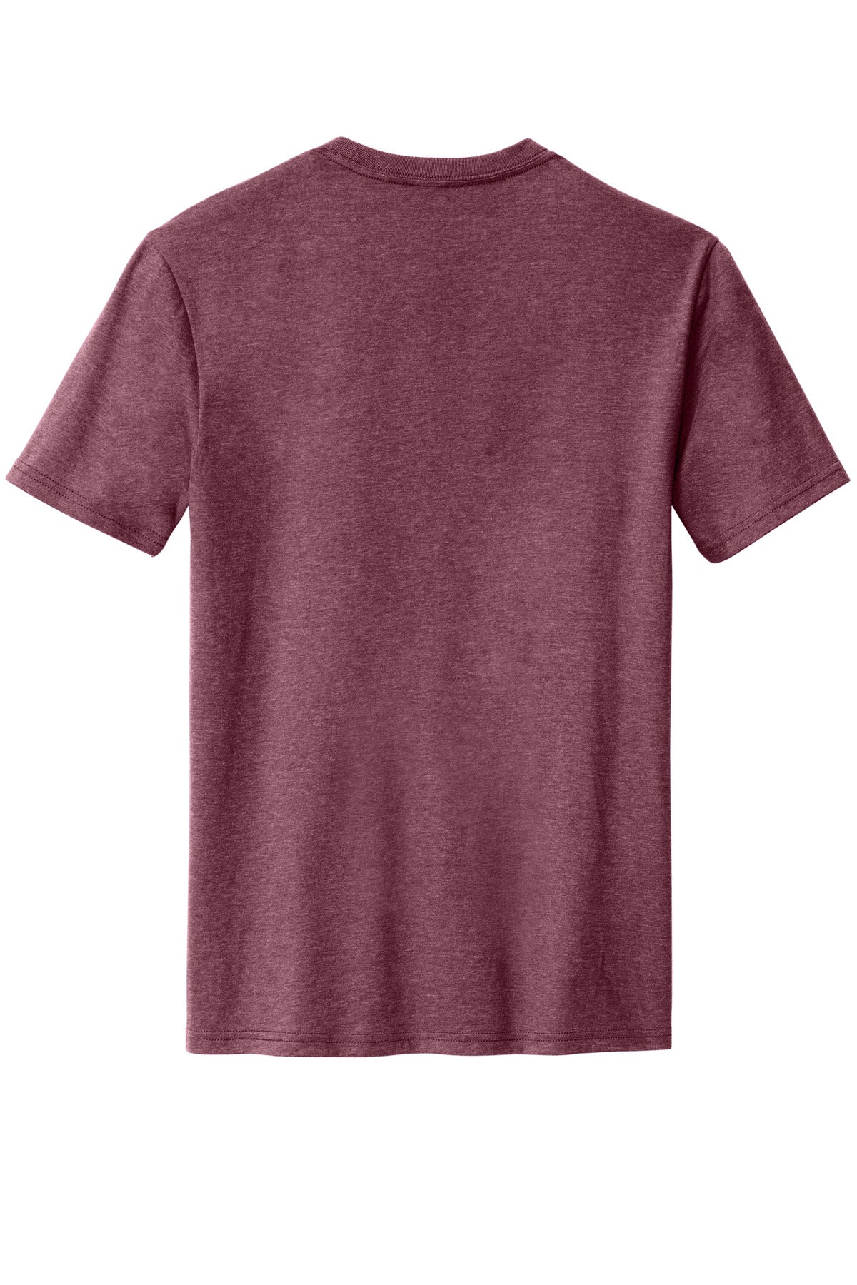 Rear View of HtdCard District Perfect Blend CVC Tee. DM108