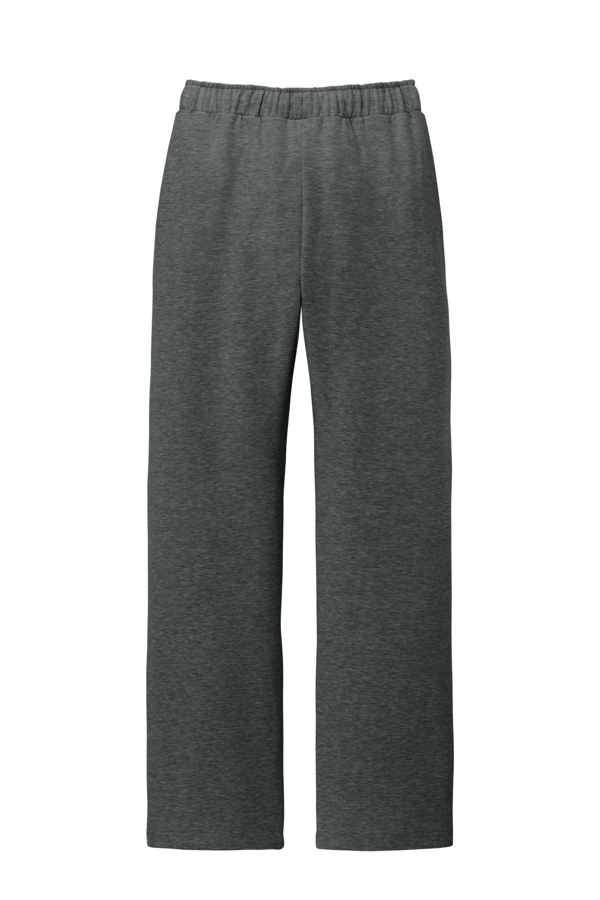Rear View of HtdChar District V.I.T. Fleece Open-Bottom Sweatpant DT6117