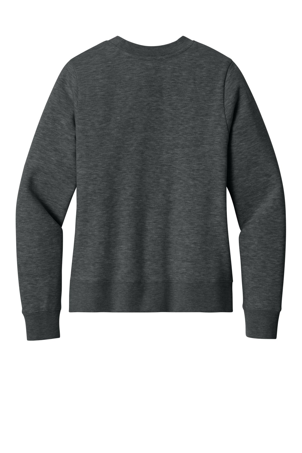 Rear View of HtdChar District Women's V.I.T. Fleece Crew DT6105