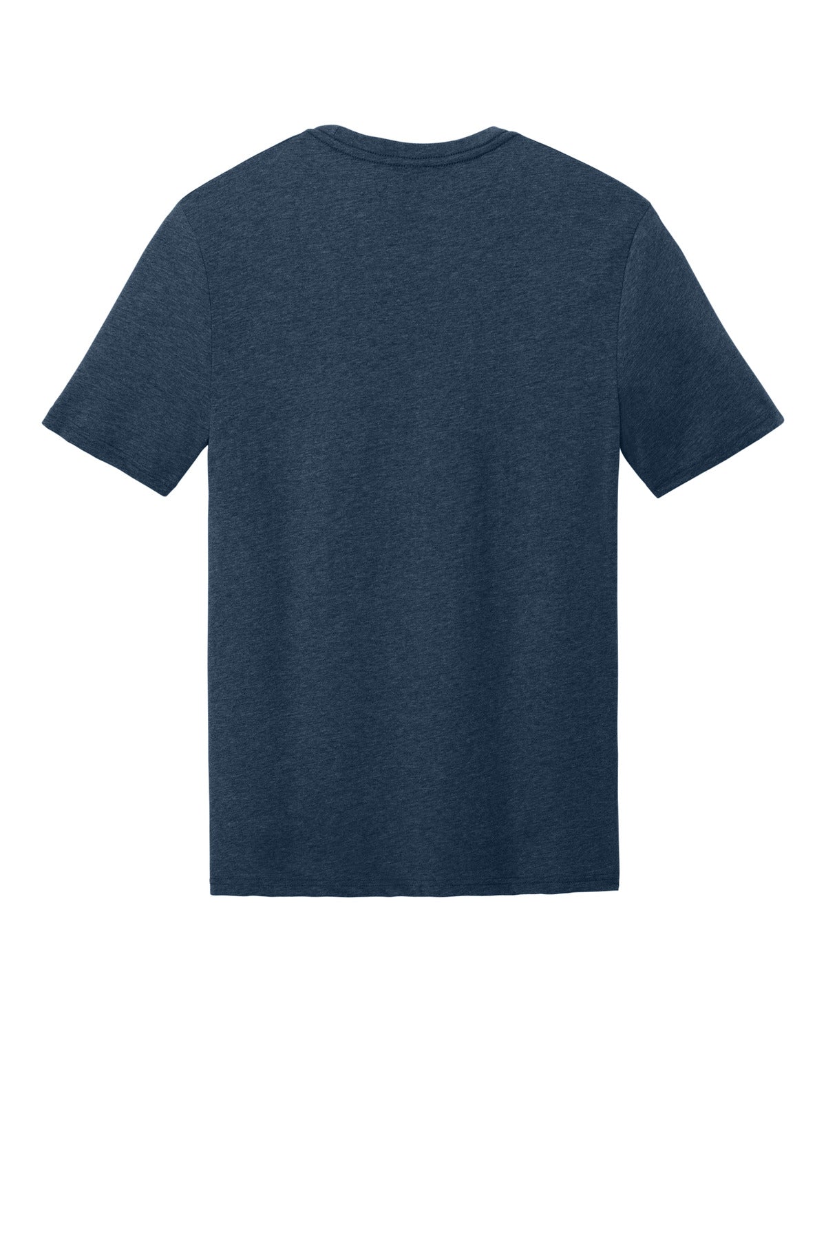 Rear View of HtdNavy District Perfect Weight CVC Tee DT184