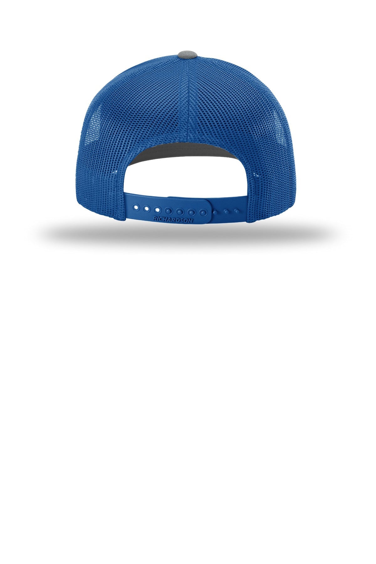 Rear View of HtGy/Royal Richardson Trucker Cap 112