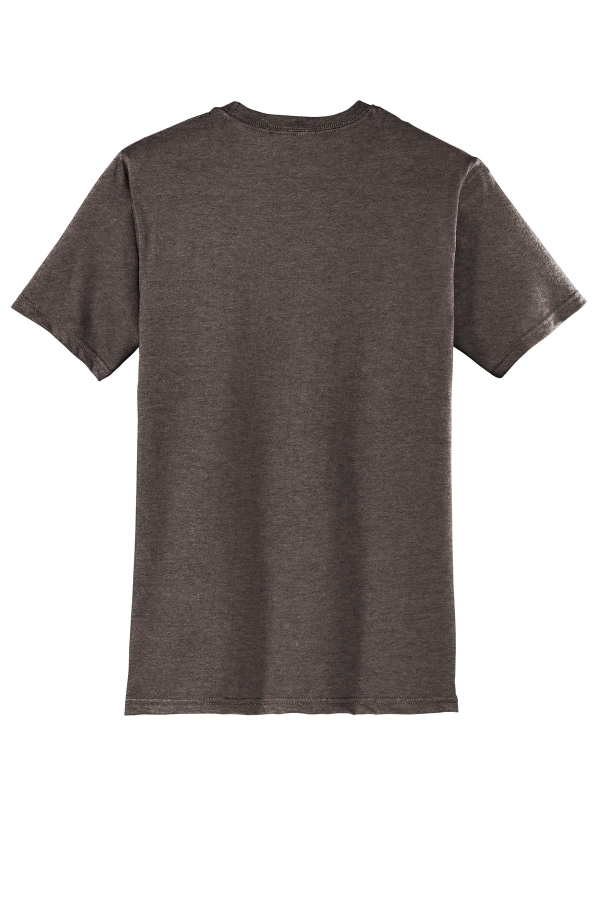 Rear View of Hthrd Brown District Very Important Tee . DT6000