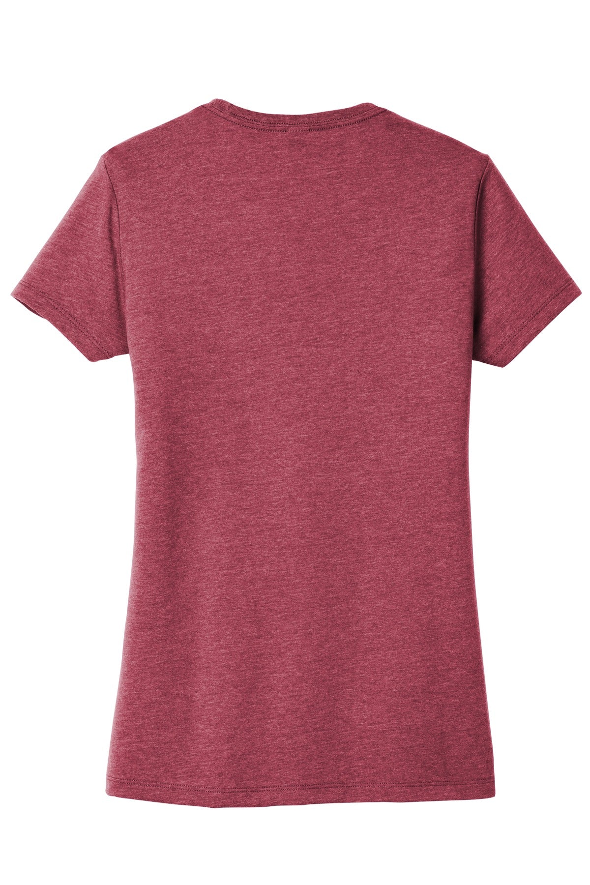 Rear View of Hthrd Cardinal District Women's Very Important Tee . DT6002