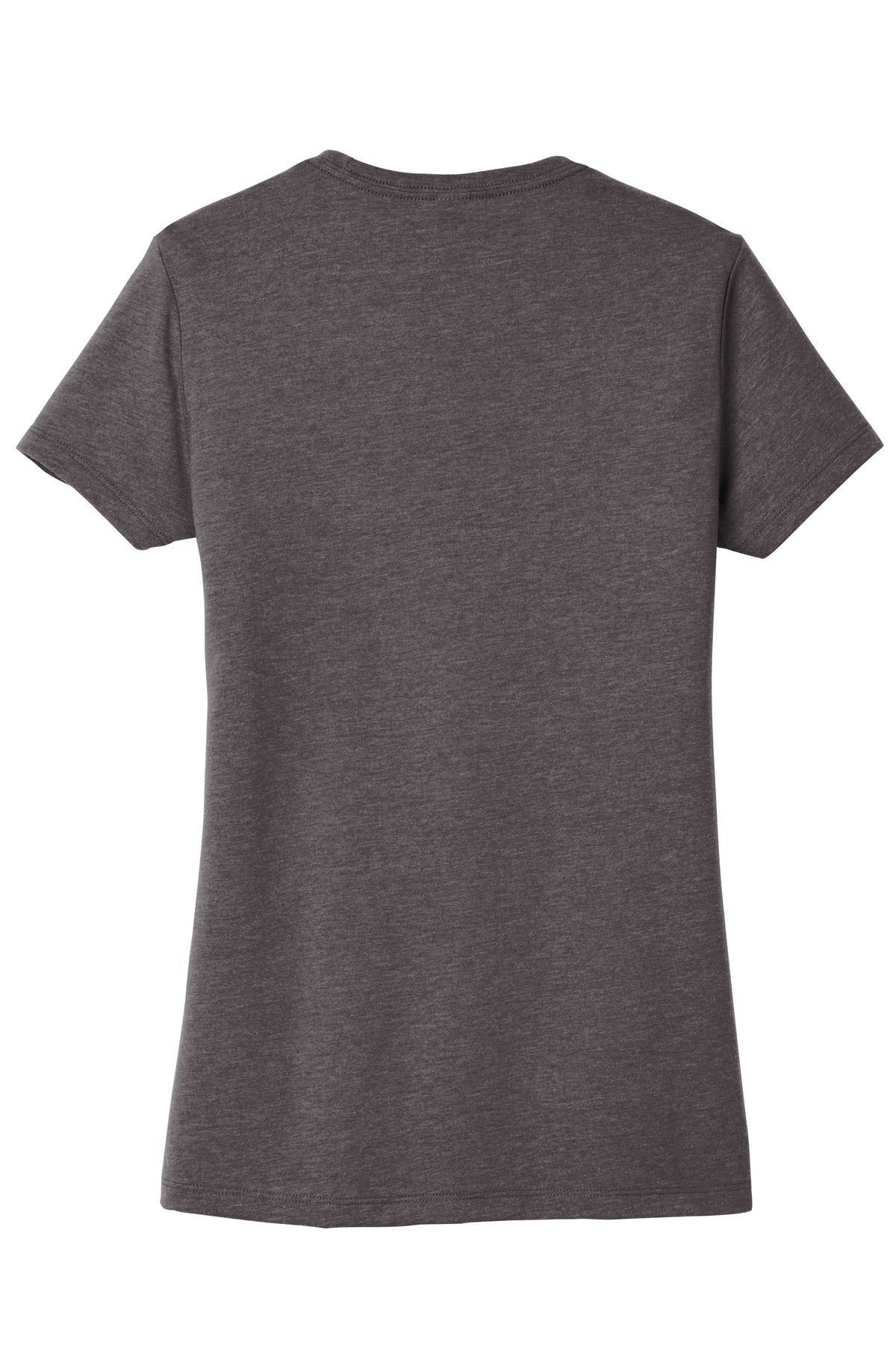 Rear View of Hthrd Charcoal District Women's Very Important Tee . DT6002
