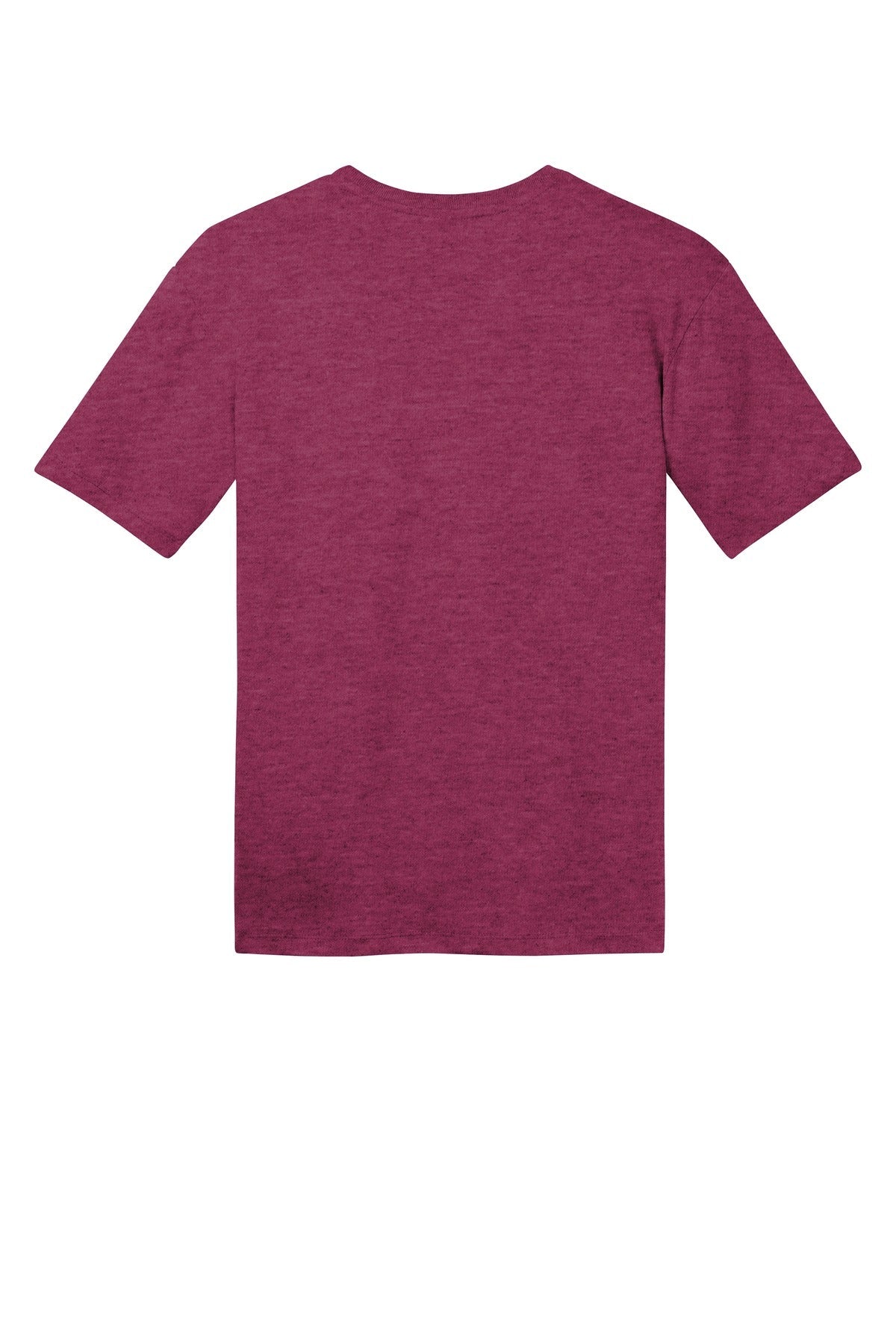 Rear View of Hthrd Loganbry District Perfect Weight Tee. DT104