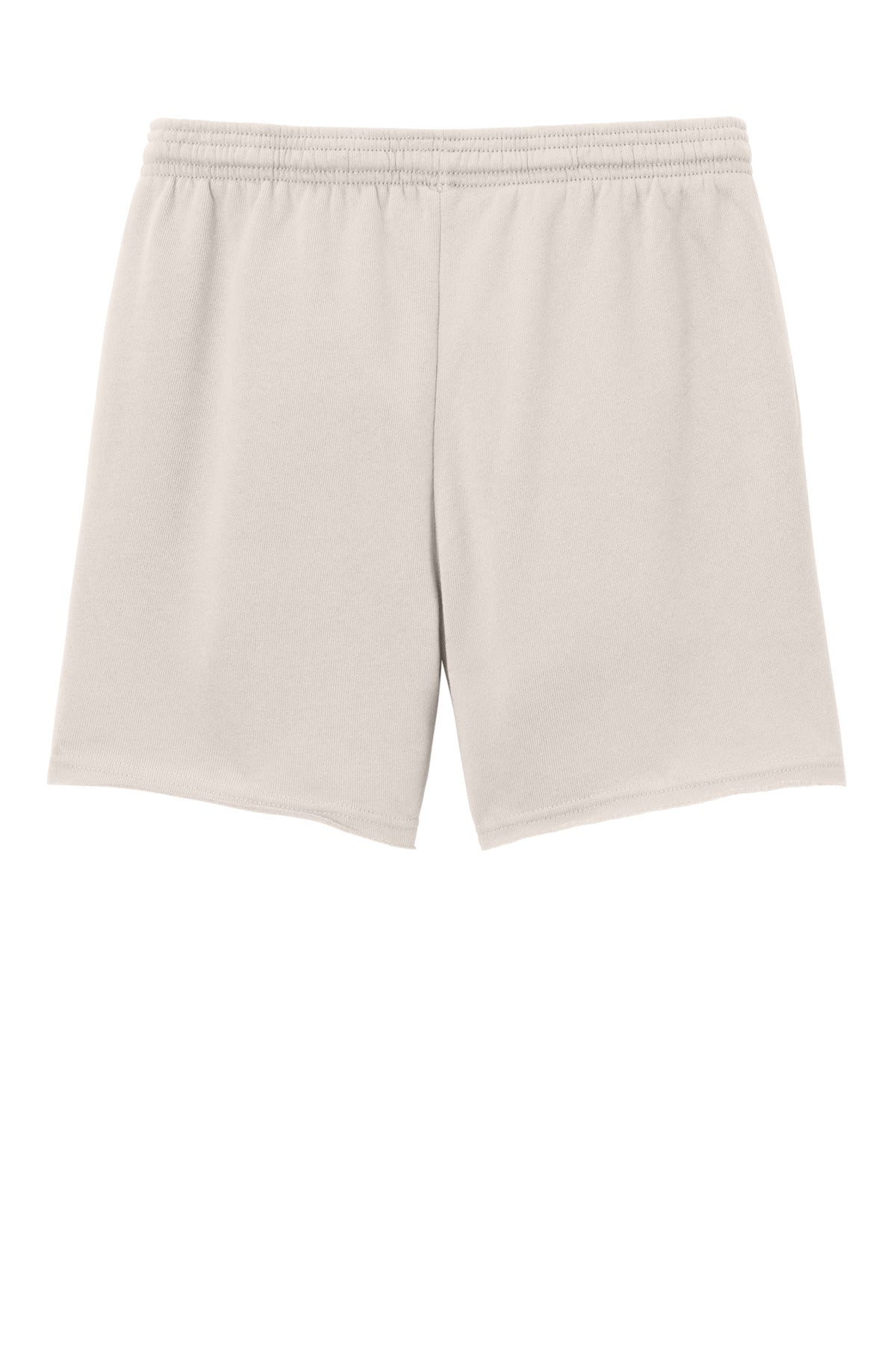 Rear View of HthrDust BELLA+CANVAS Women's Cutoff Sweatshort BC3787