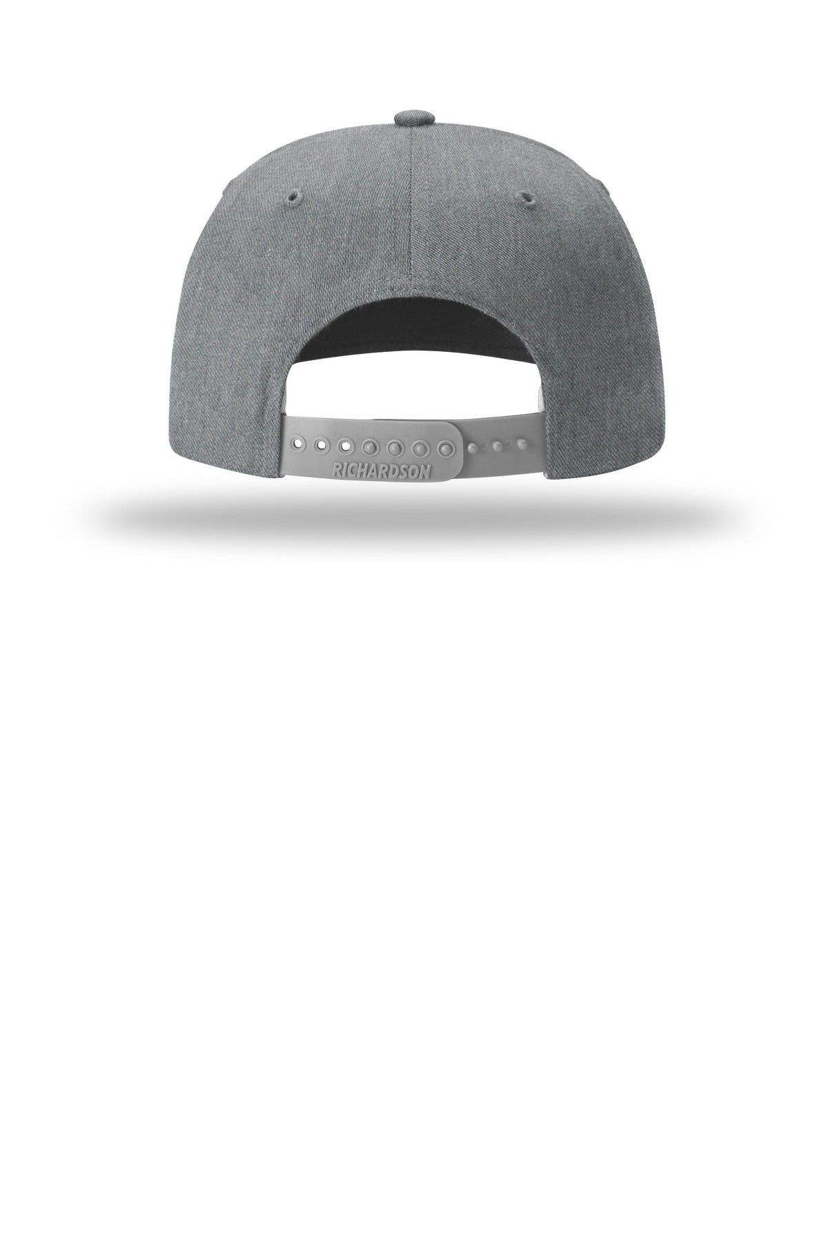 Rear View of HthrGrey Richardson Solid Twill Trucker 312