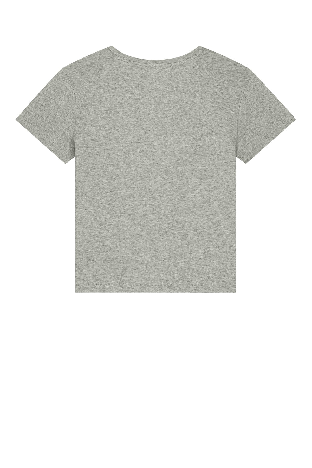 Rear View of HthrGrey Stanley/Stella Women's Stella Serena Scoop Neck Tee SXW008