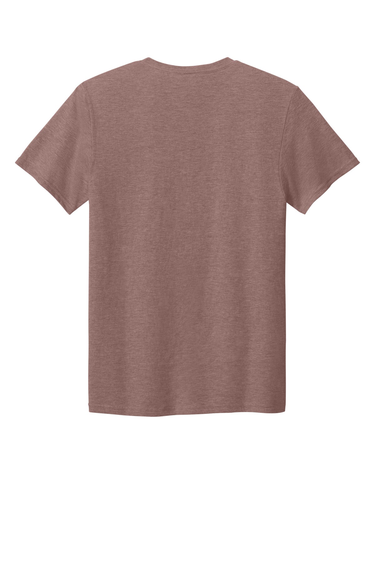 Rear View of HthrMauve Jerzees Premium Blend Ring Spun T-Shirt 560M
