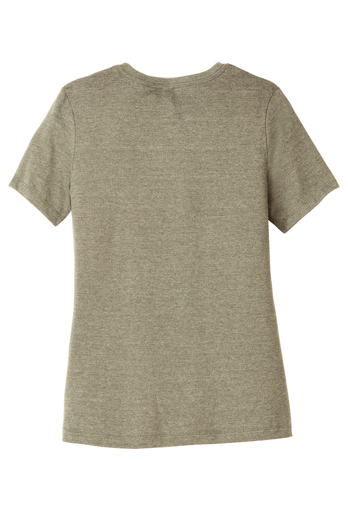 Rear View of HthrStone BELLA+CANVAS Women's Relaxed CVC Tee BC6400CVC