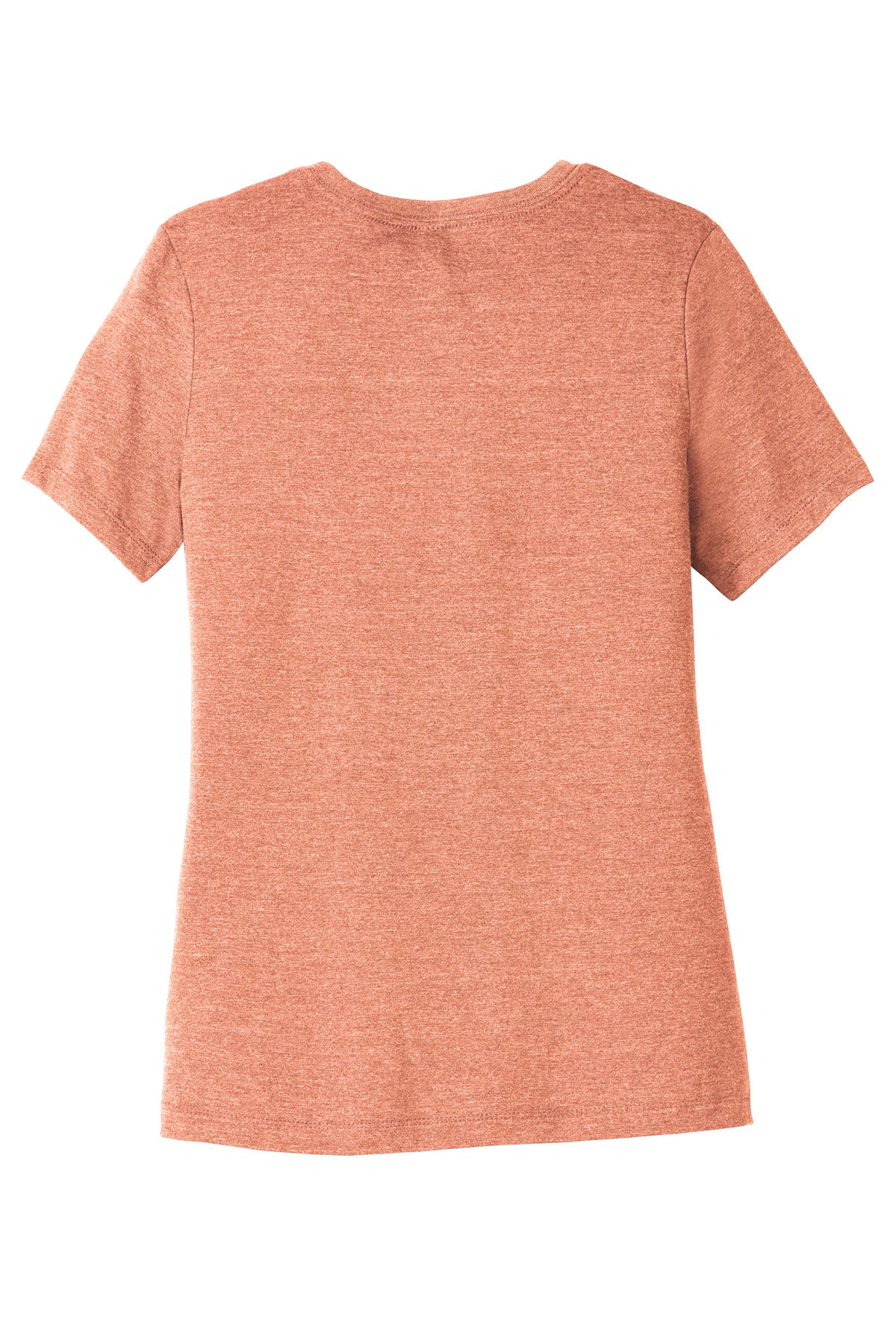 Rear View of HthrSunset BELLA+CANVAS Women's Relaxed CVC Tee BC6400CVC