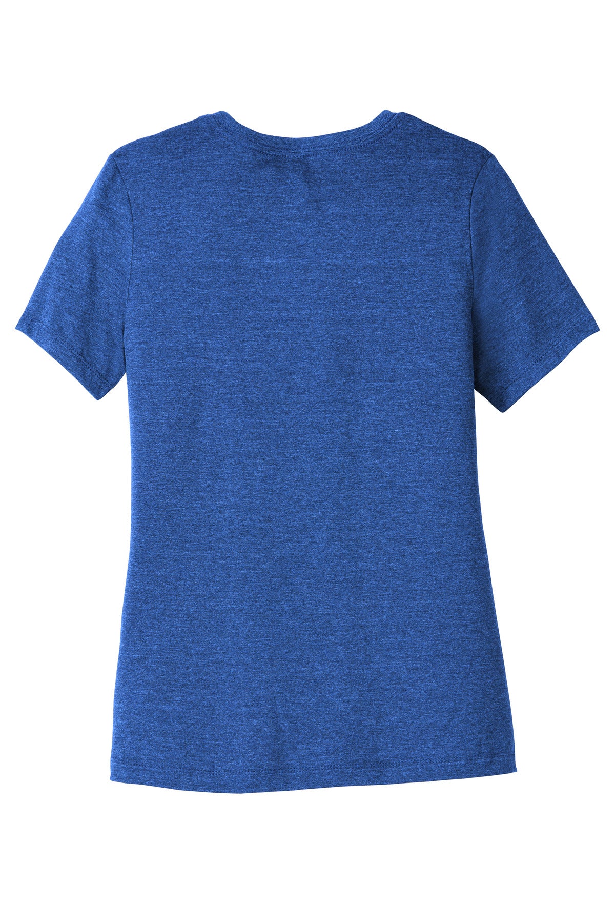 Rear View of HthrTRRoy BELLA+CANVAS Women's Relaxed CVC Tee BC6400CVC