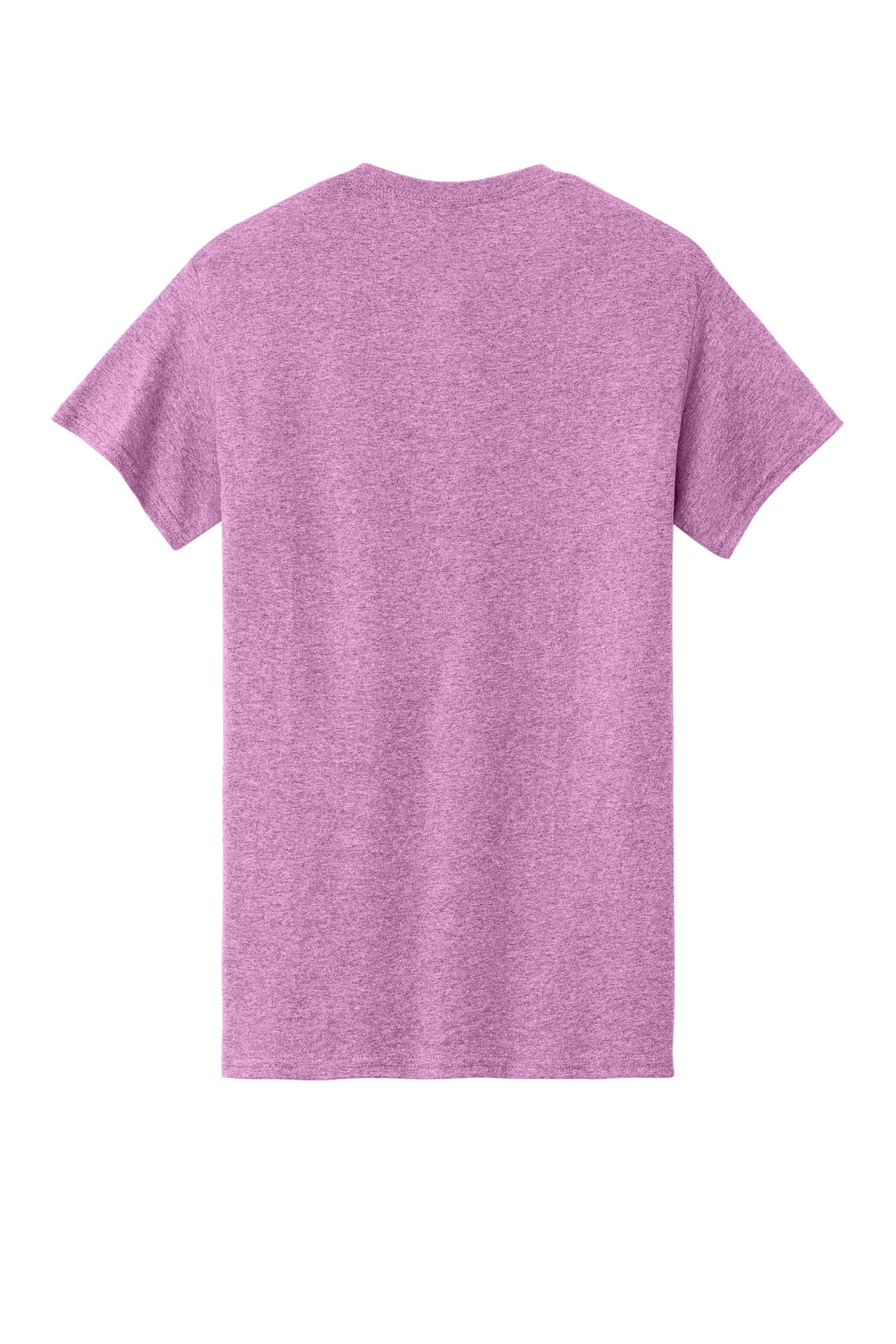 Rear View of HtrRadOrcd Gildan - Heavy Cotton 100% Cotton T-Shirt. 5000