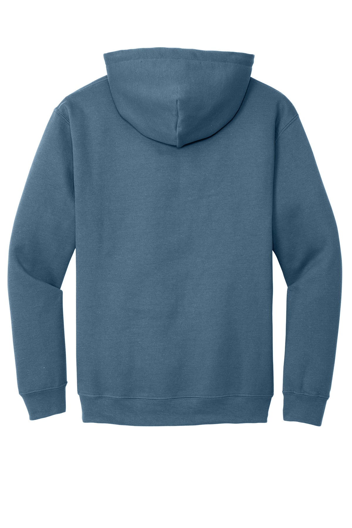 Rear View of Indigo Blue Gildan - Heavy Blend Hooded Sweatshirt. 18500