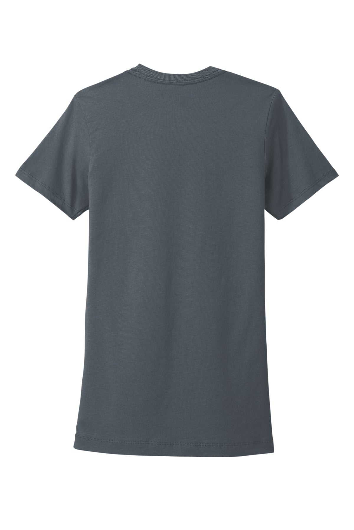 Rear View of Indigo Next Level Apparel Women's Cotton Tee. NL3900