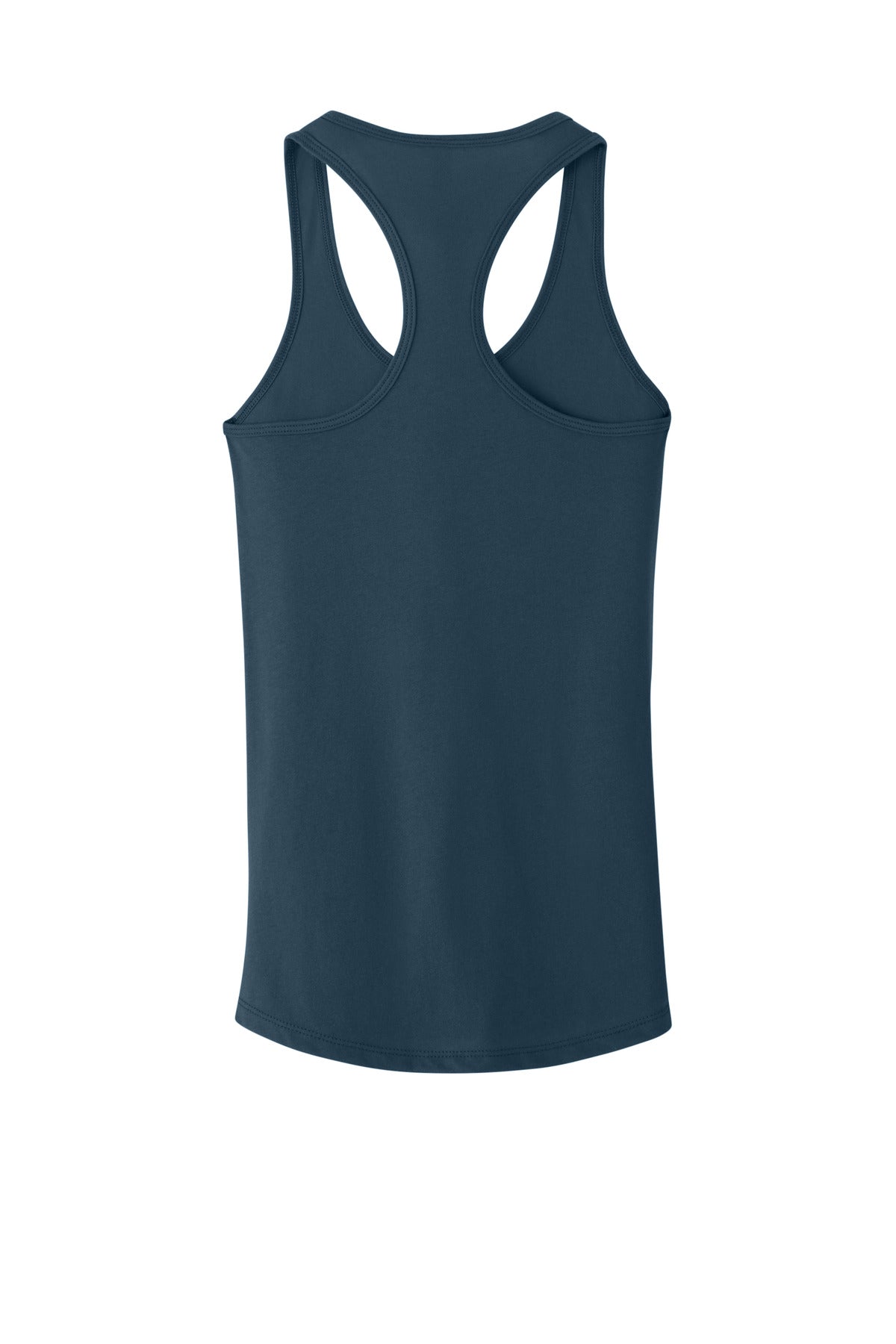 Rear View of Indigo Next Level Apparel Women's Ideal Racerback Tank NL1533