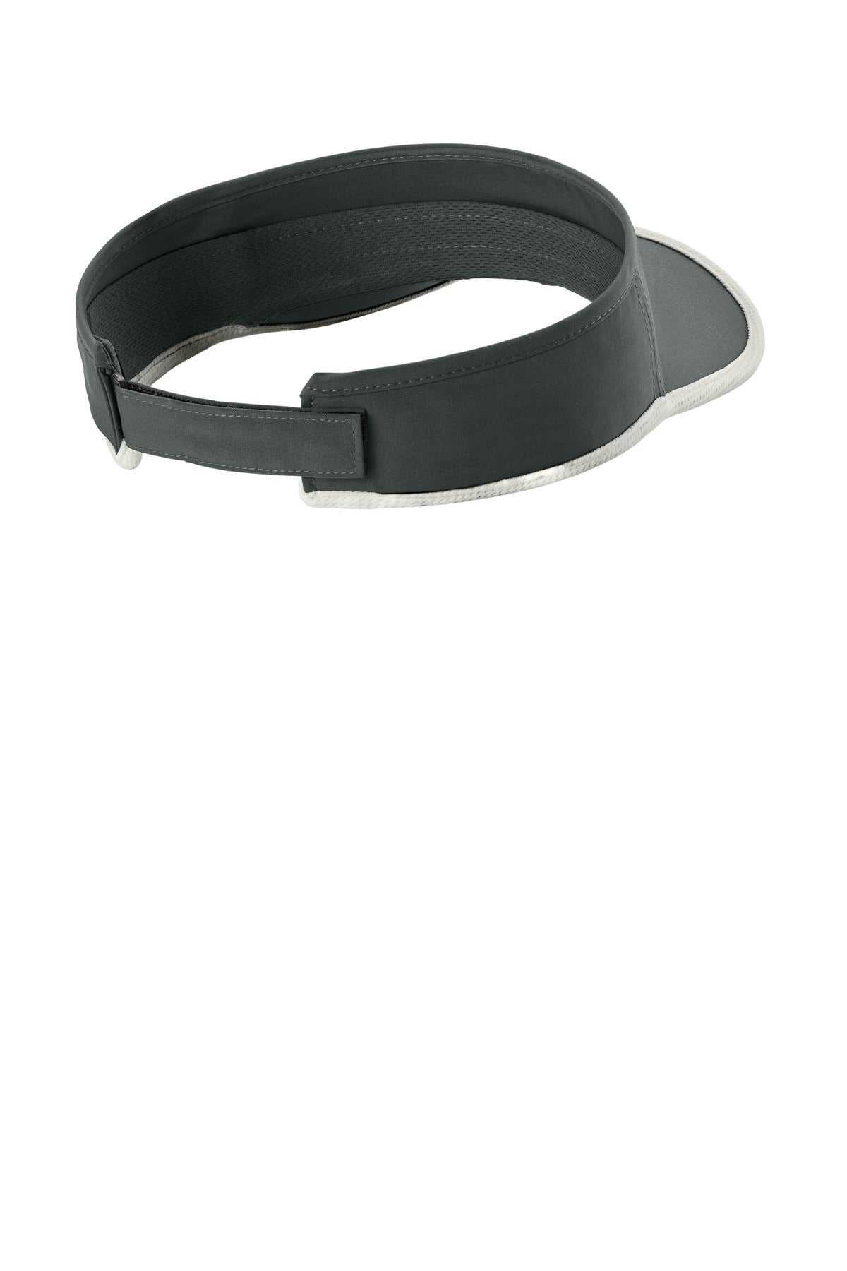 Rear View of IrGy/White Sport-Tek Repeat Visor STC57