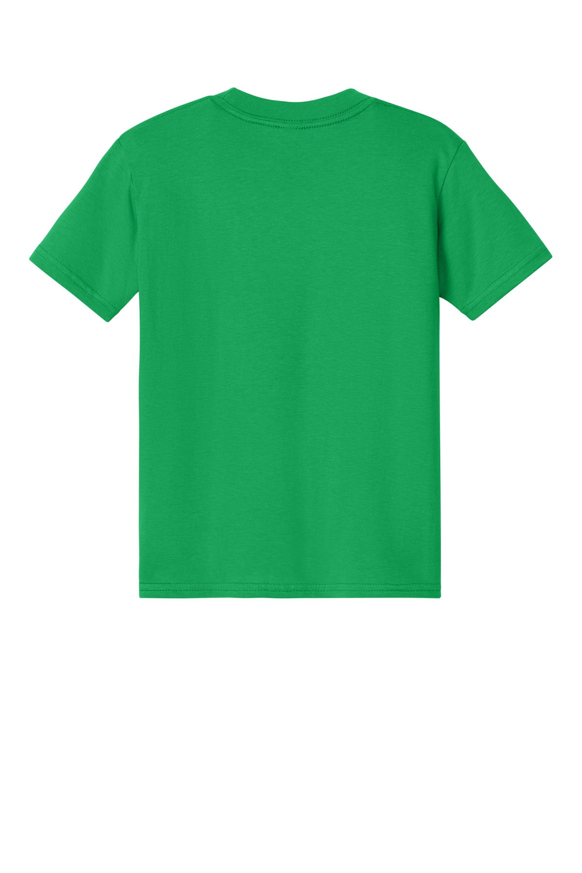 Rear View of IrishGreen Gildan Youth Softstyle Midweight Tee 65000B