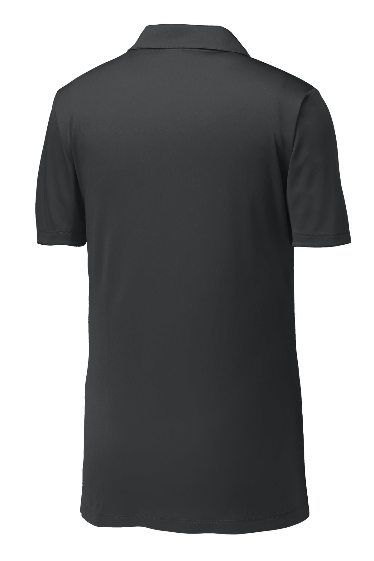 Rear View of Iron Grey Sport-Tek PosiCharge Competitor Polo. ST550