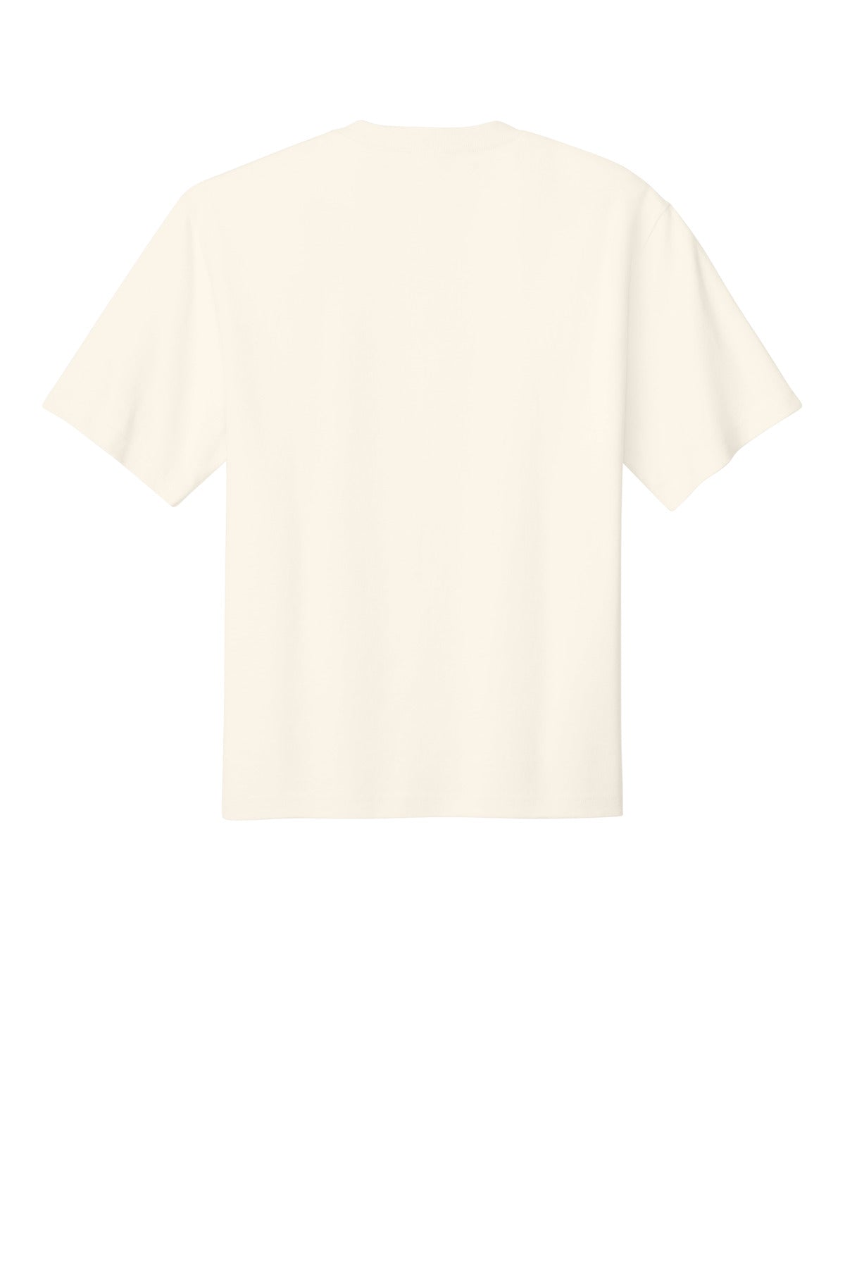 Rear View of Ivory District 7-Oz. Gritty Tee DT7075