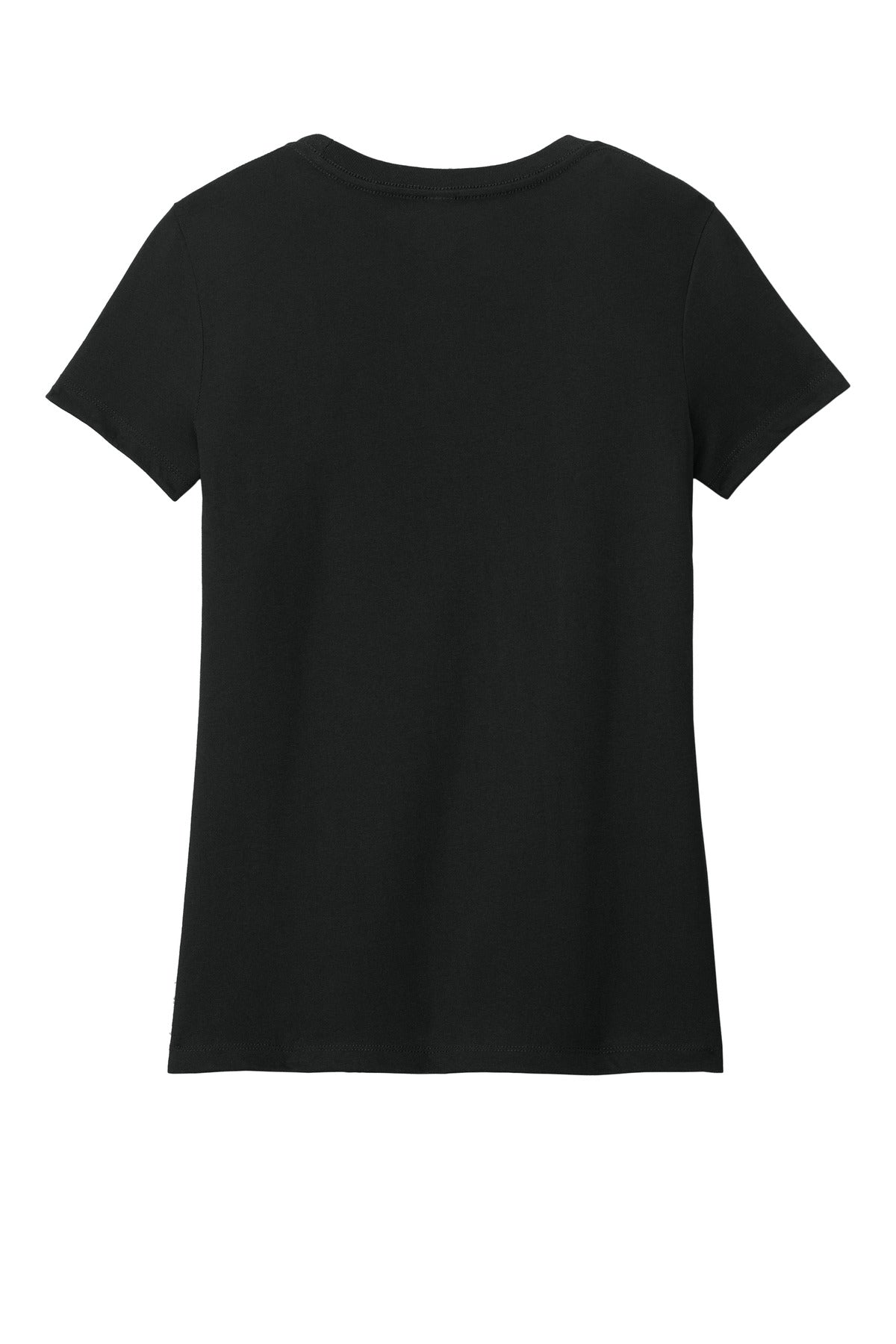 Rear View of JetBlack District Women's Perfect Weight CVC Tee DT188