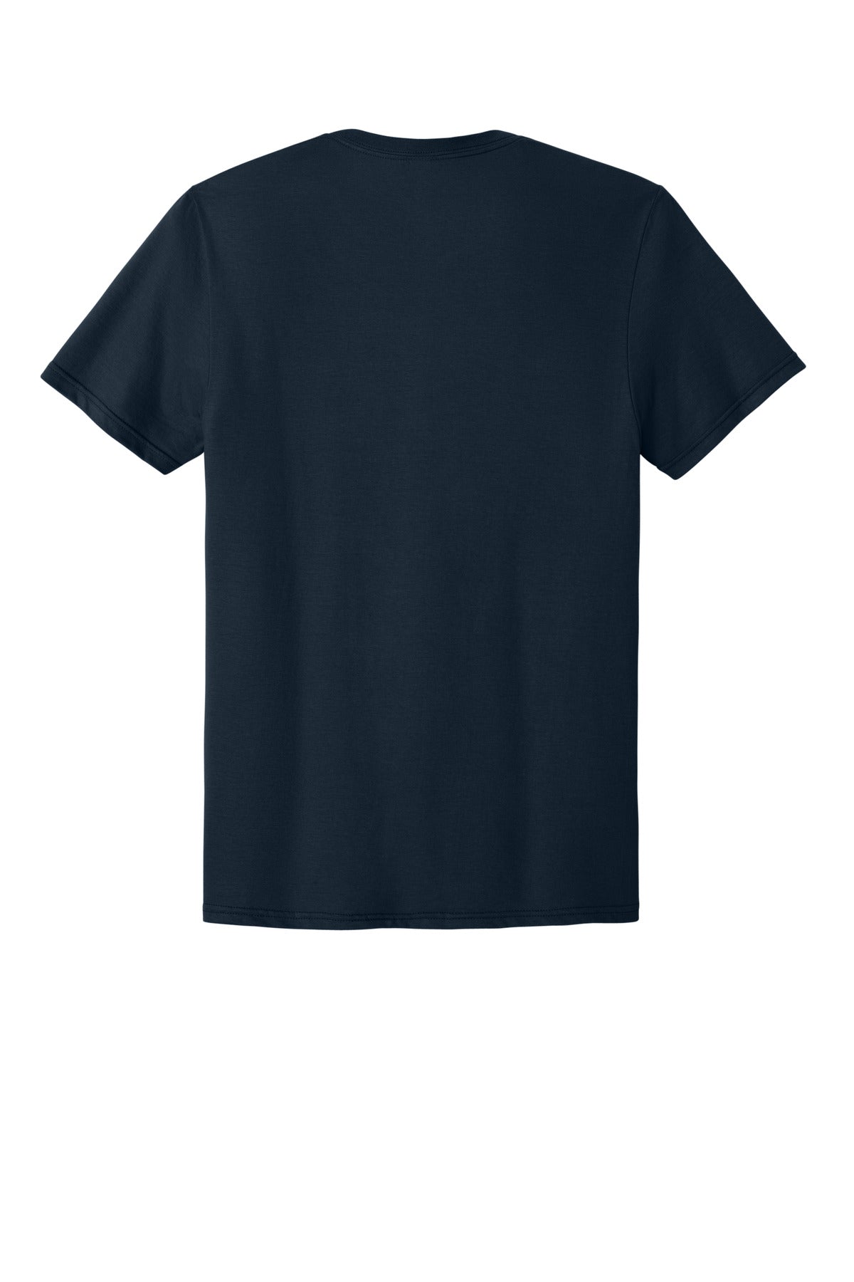 Rear View of JNavy Jerzees Ultimate Unisex Ring Spun T-Shirt IC46M