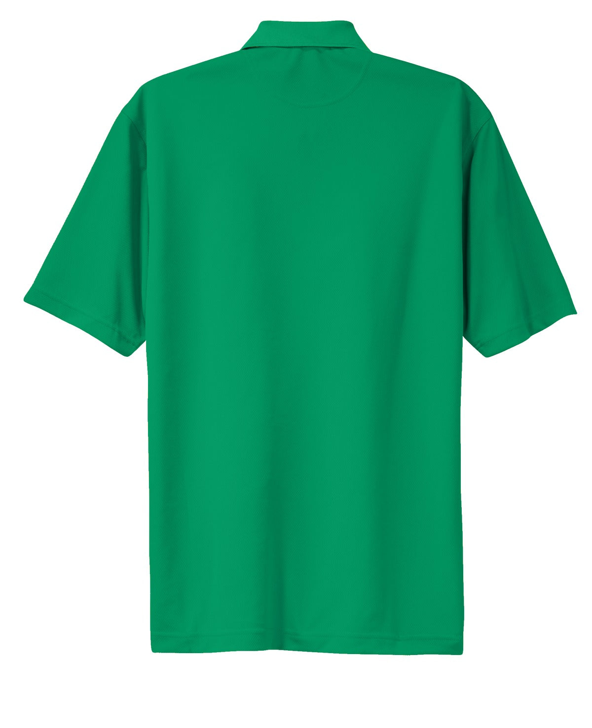 Rear View of Kelly Green Sport-Tek Dri-Mesh Polo. K469