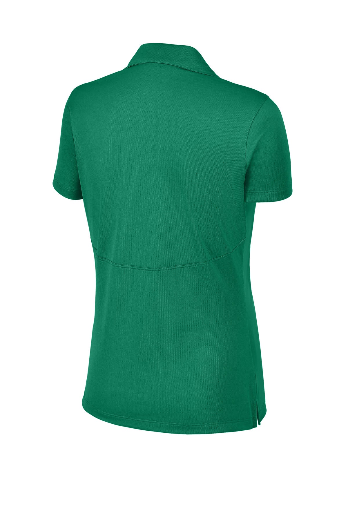 Rear View of Kelly Green Sport-Tek Women's Micropique Sport-Wick Polo. LST650