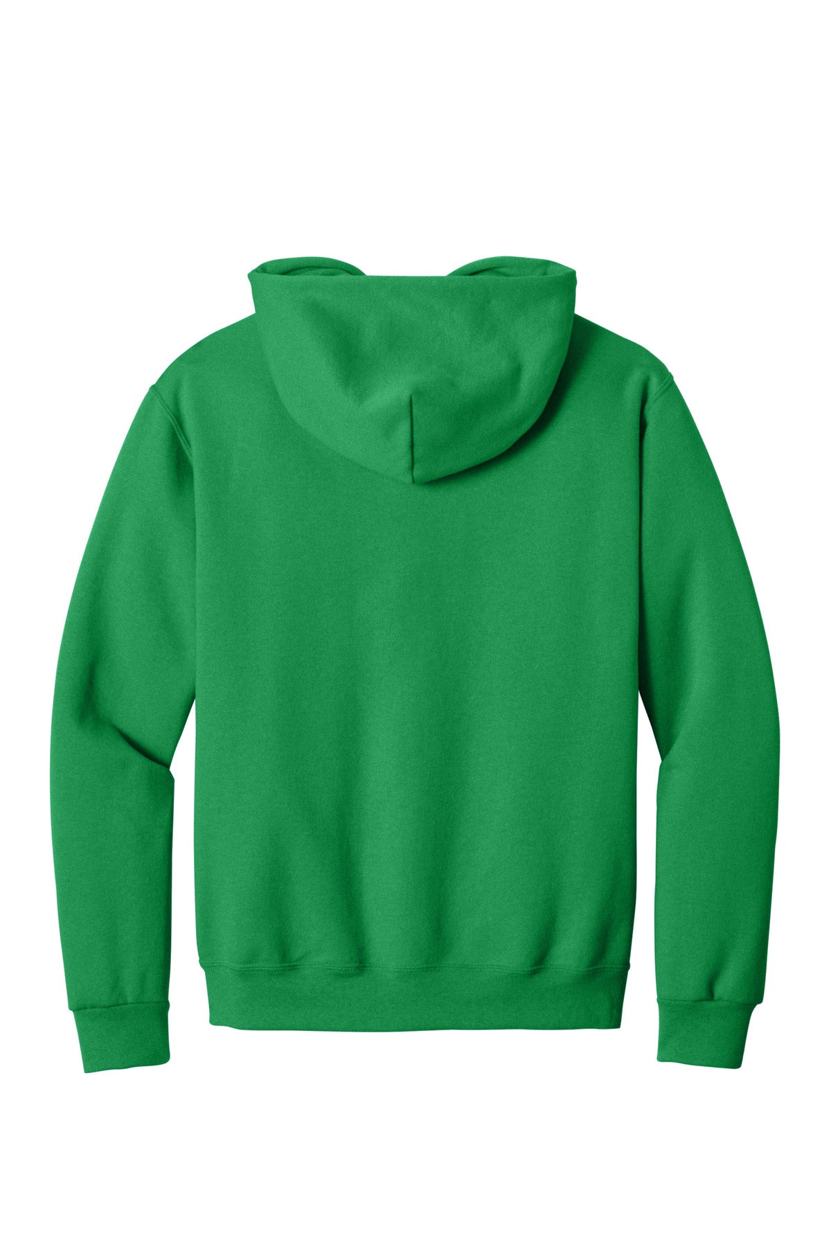Rear View of Kelly Jerzees NuBlend Pullover Hooded Sweatshirt. 996M
