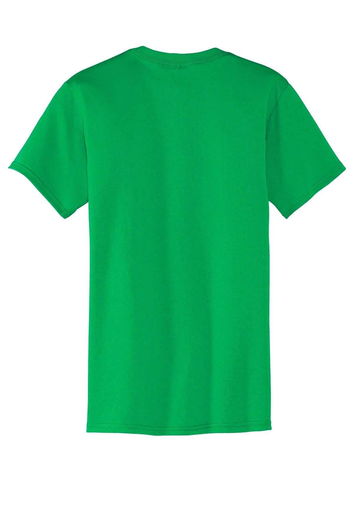 Rear View of Kelly Port & Co Core Blend Pocket Tee. PC55P