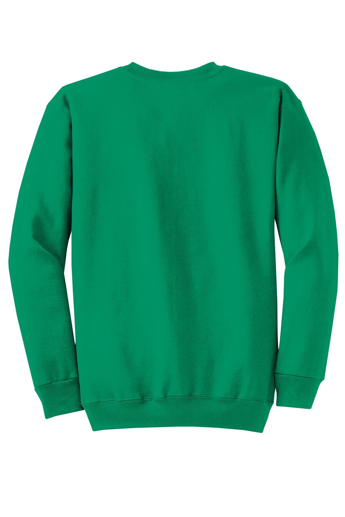 Rear View of Kelly Port & Co Core Fleece Crewneck Sweatshirt. PC78