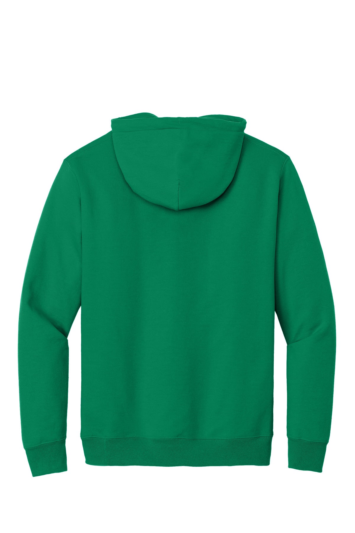 Rear View of Kelly Port & Co Essential Fleece Pullover Hooded Sweatshirt. PC90H