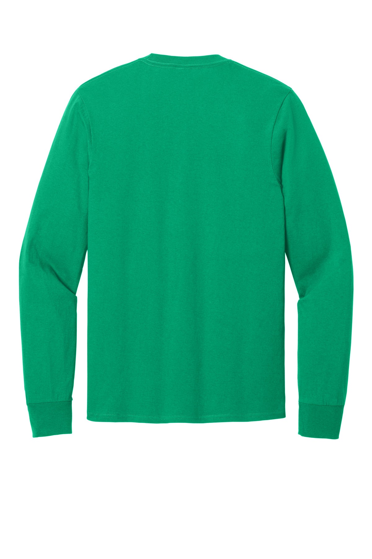 Rear View of Kelly Port & Co Long Sleeve Core Cotton Tee. PC54LS