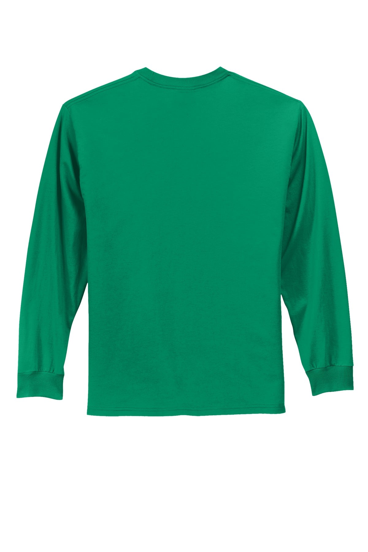 Rear View of Kelly Port & Co Long Sleeve Essential Tee. PC61LS