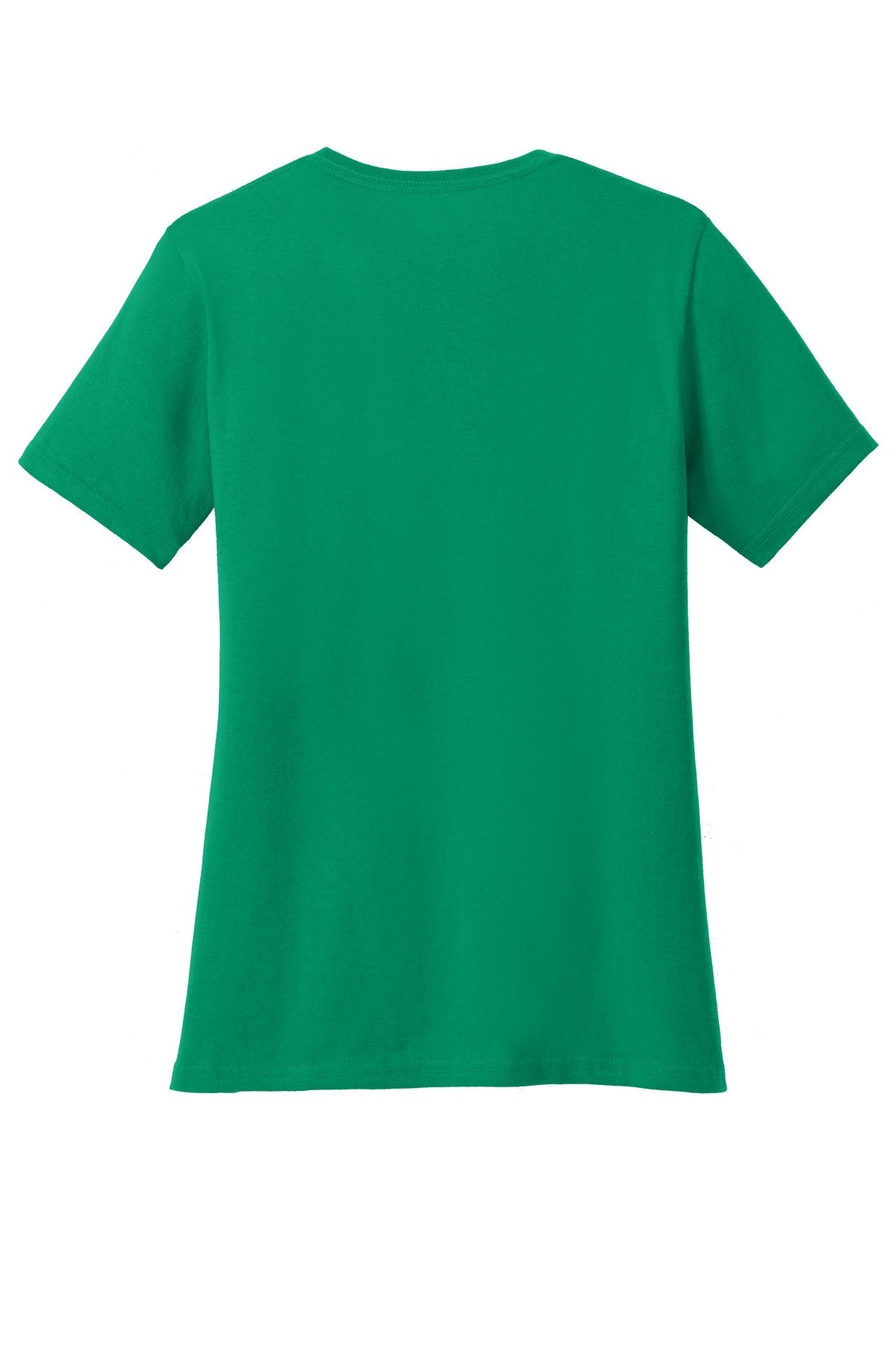 Rear View of Kelly Port & Co Women's Core Cotton V-Neck Tee. LPC54V