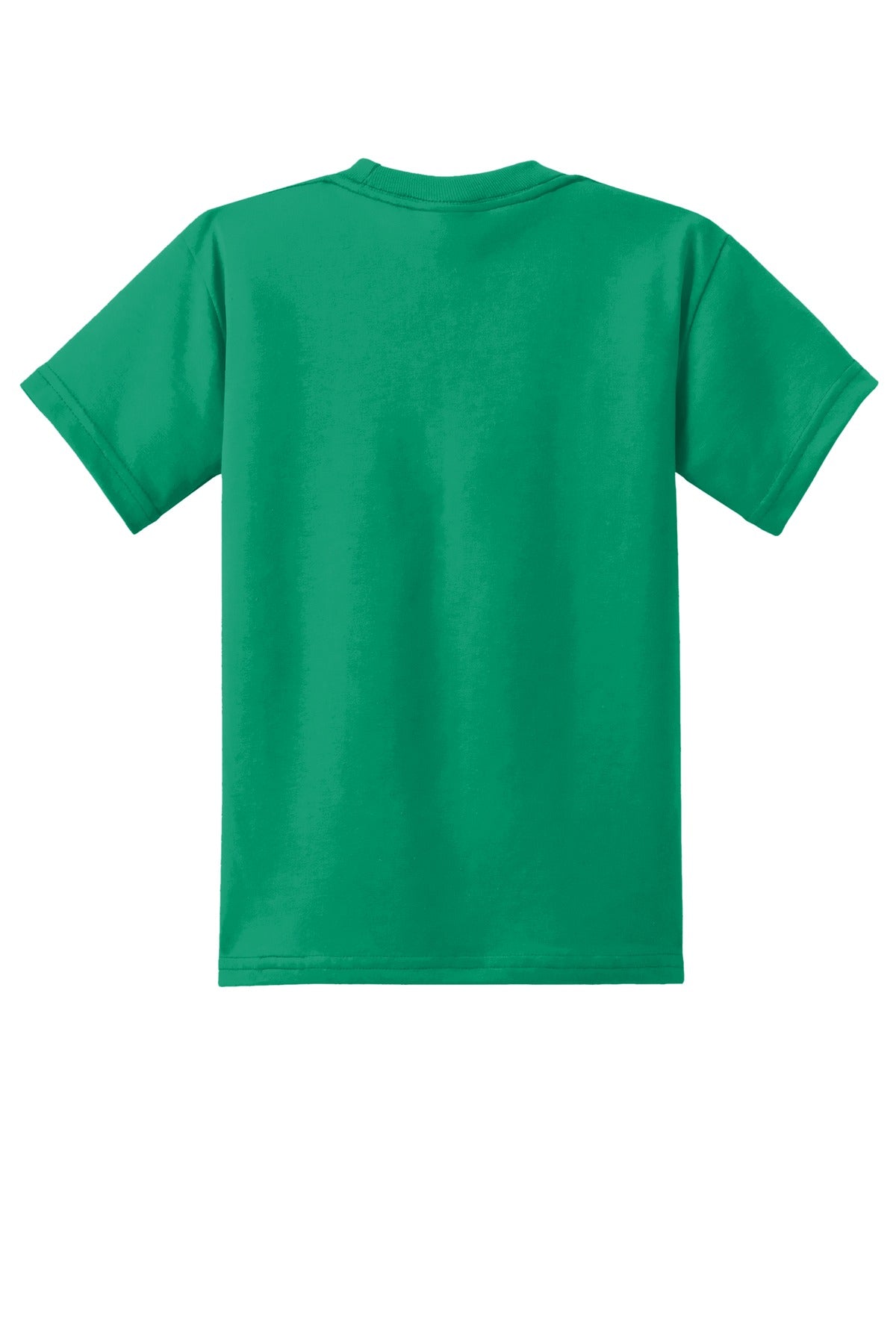 Rear View of Kelly Port & Co Youth Core Blend Tee. PC55Y