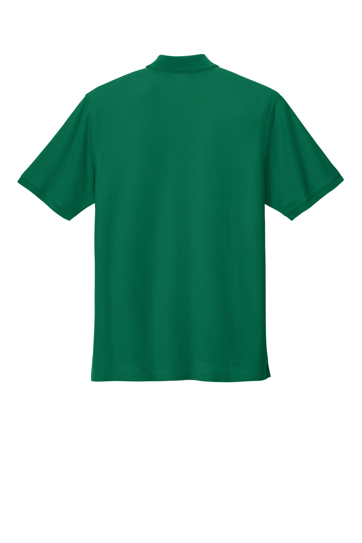 Rear View of KellyGreen Port Authority Wearever Signature Pique Polo K200