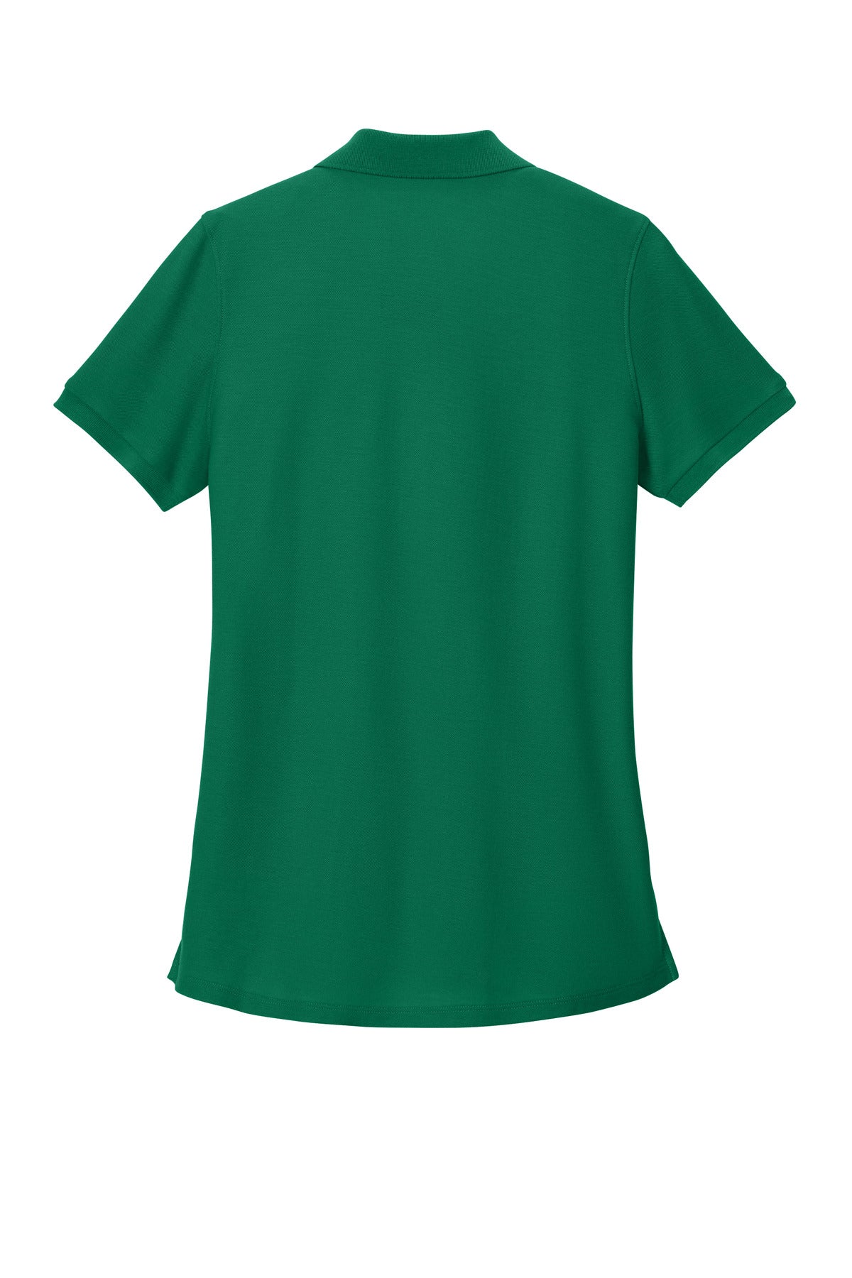 Rear View of KellyGreen Port Authority Women's Wearever Signature Pique Polo LK200