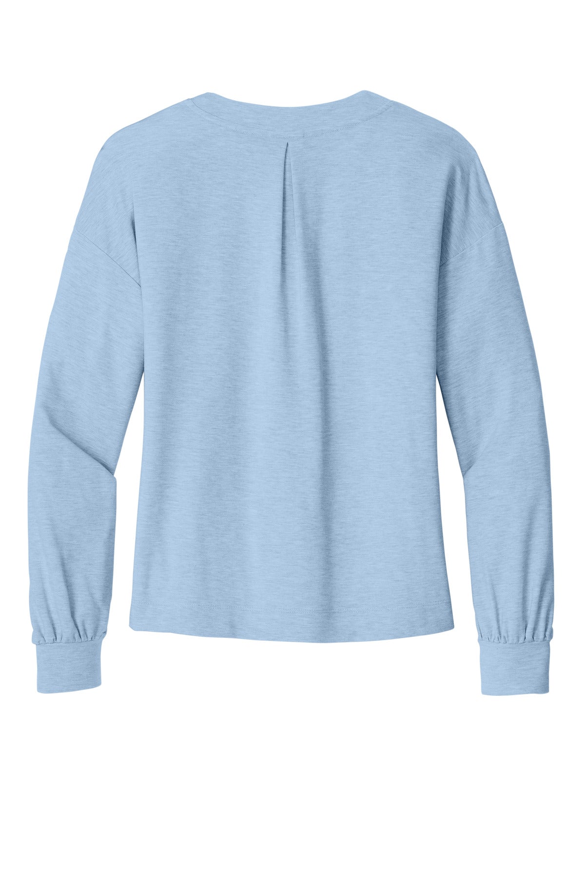 Rear View of KentBluHtr TravisMathew Women's Long Weekend V-Neck TM1LD009